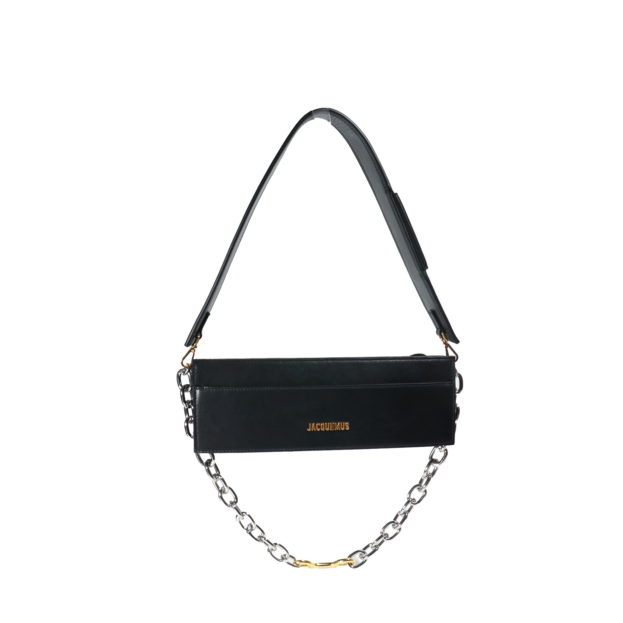 JACQUEMUS - Sac à épaule Le Ciuciu en cuir noir