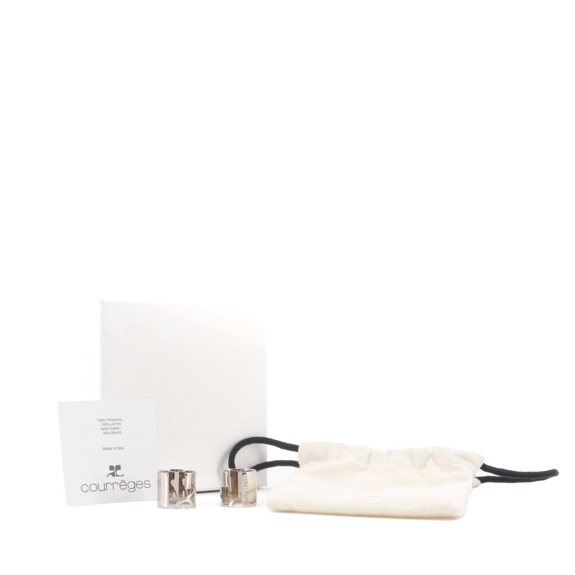 COURRÈGES - Bagues Double Courrèges en laiton (T52-T56)