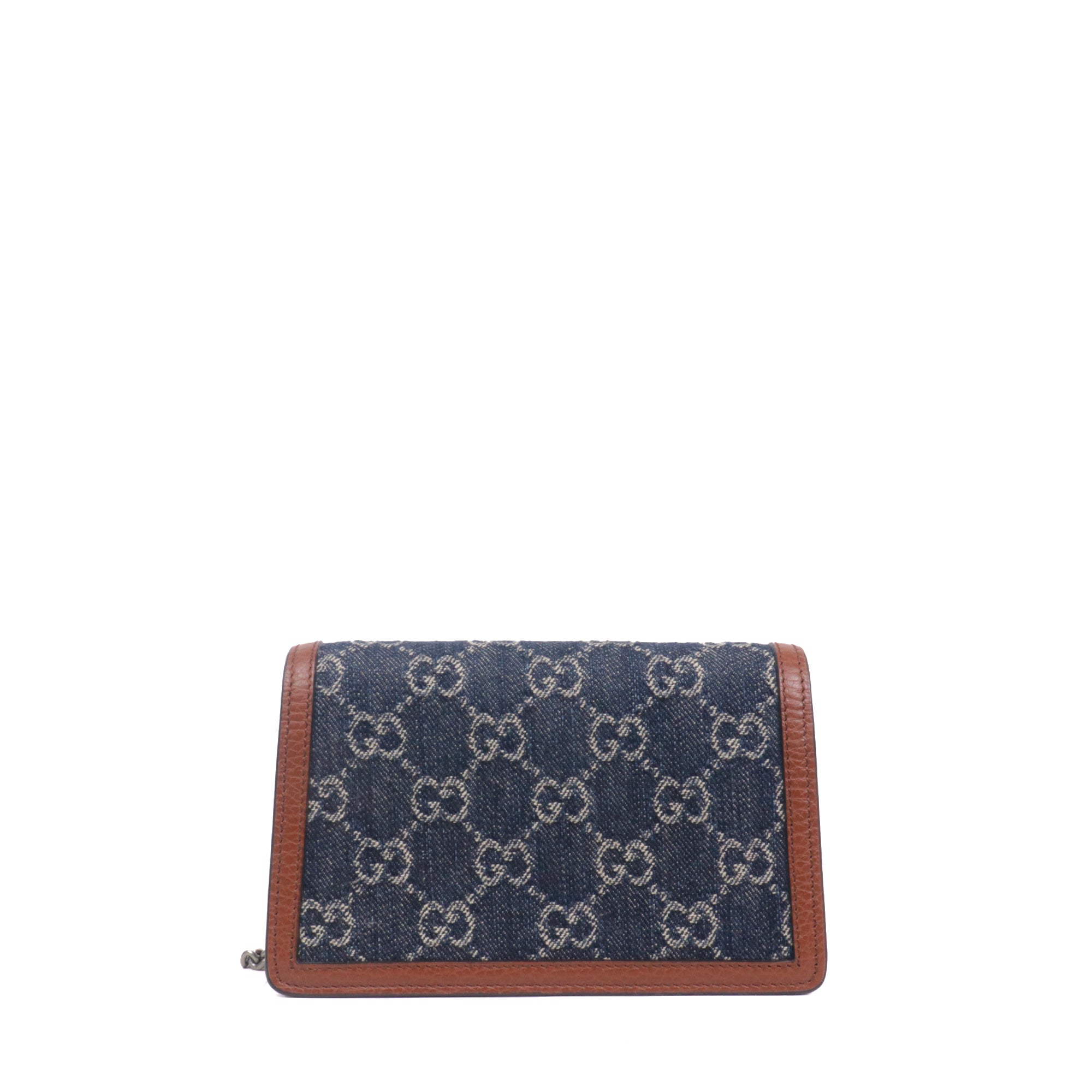GUCCI - Sac à bandoulière Dionysus Supermini Gucci en toile denim
