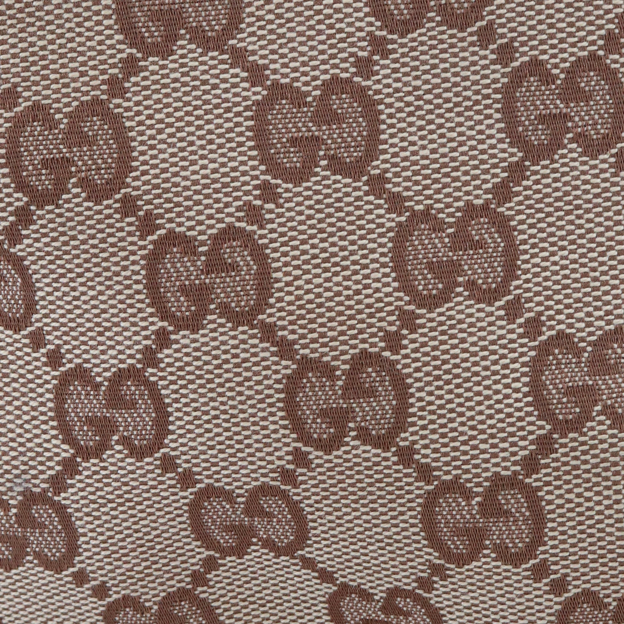 GUCCI - Sac à main GG punch 1990's Gucci en toile monogrammée marron