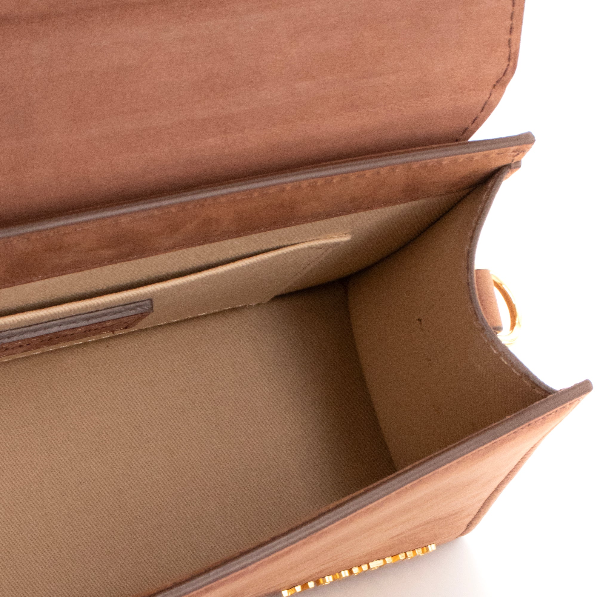 JACQUEMUS - Sac à bandoulière Grand Chiquito Jacquemus en suède marron