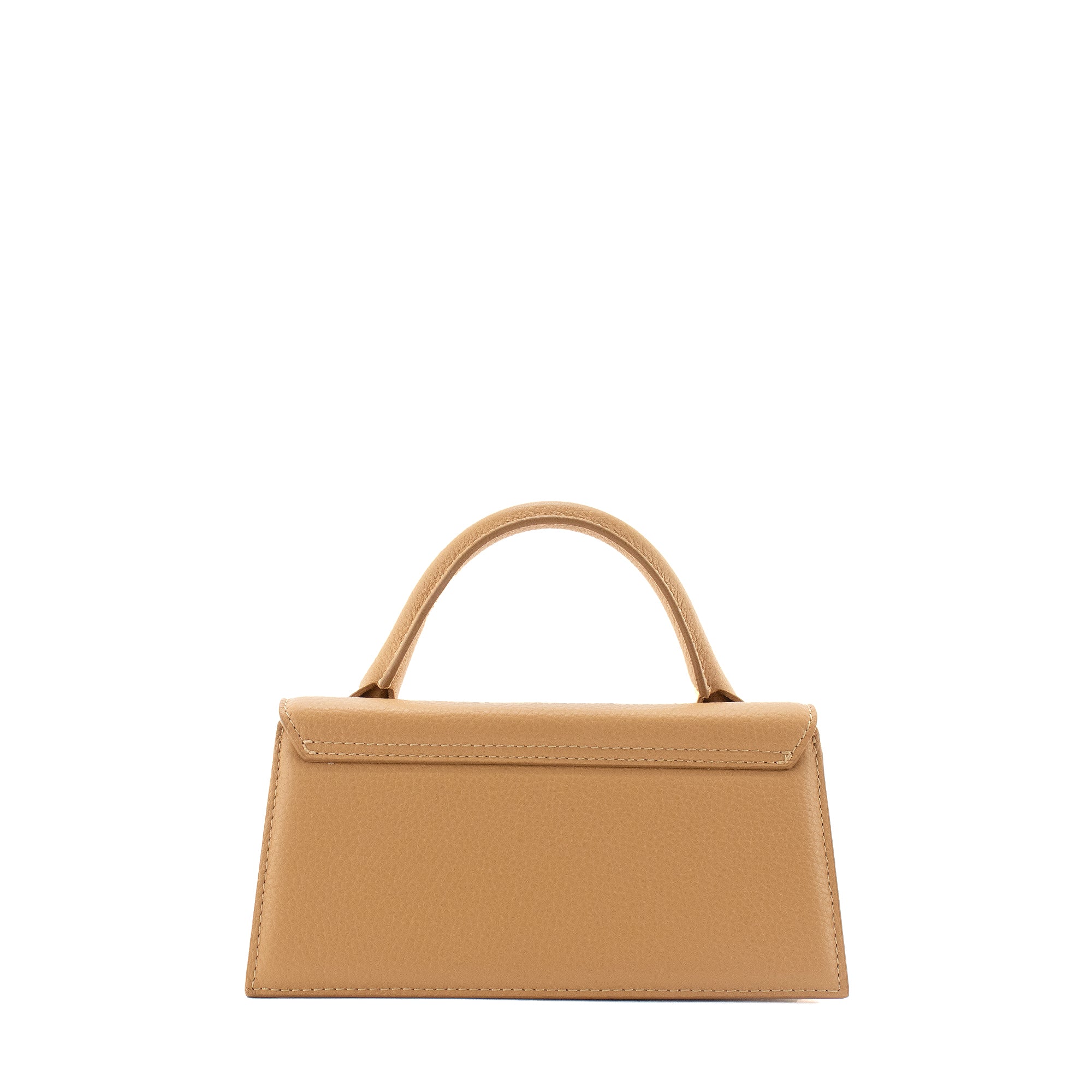 JACQUEMUS - Sac à bandoulière Le Chiquito Long Jacquemus en cuir grainé beige