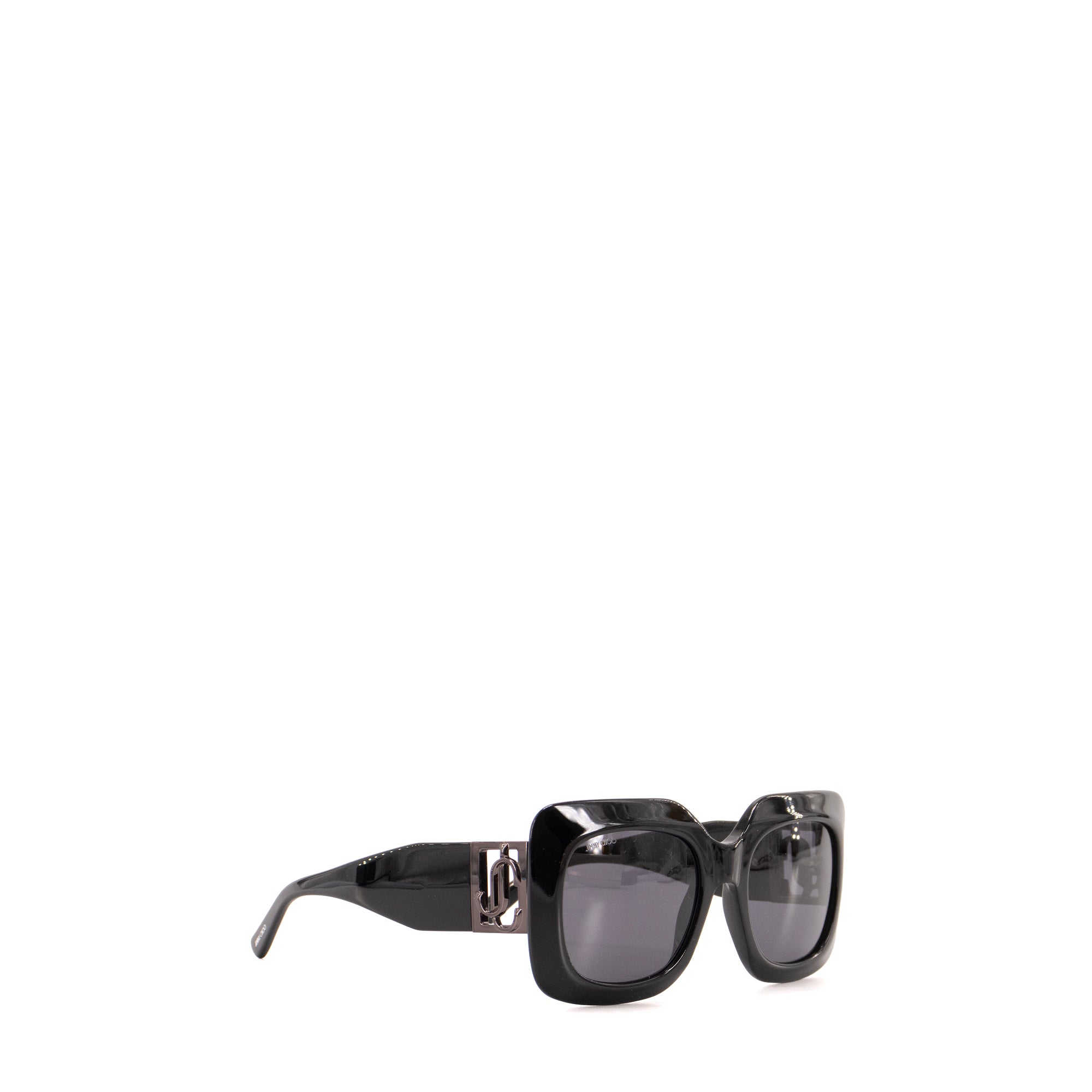 JIMMY CHOO - Lunettes de soleil Gayas/s 807 Jimmy Choo en plastique noir