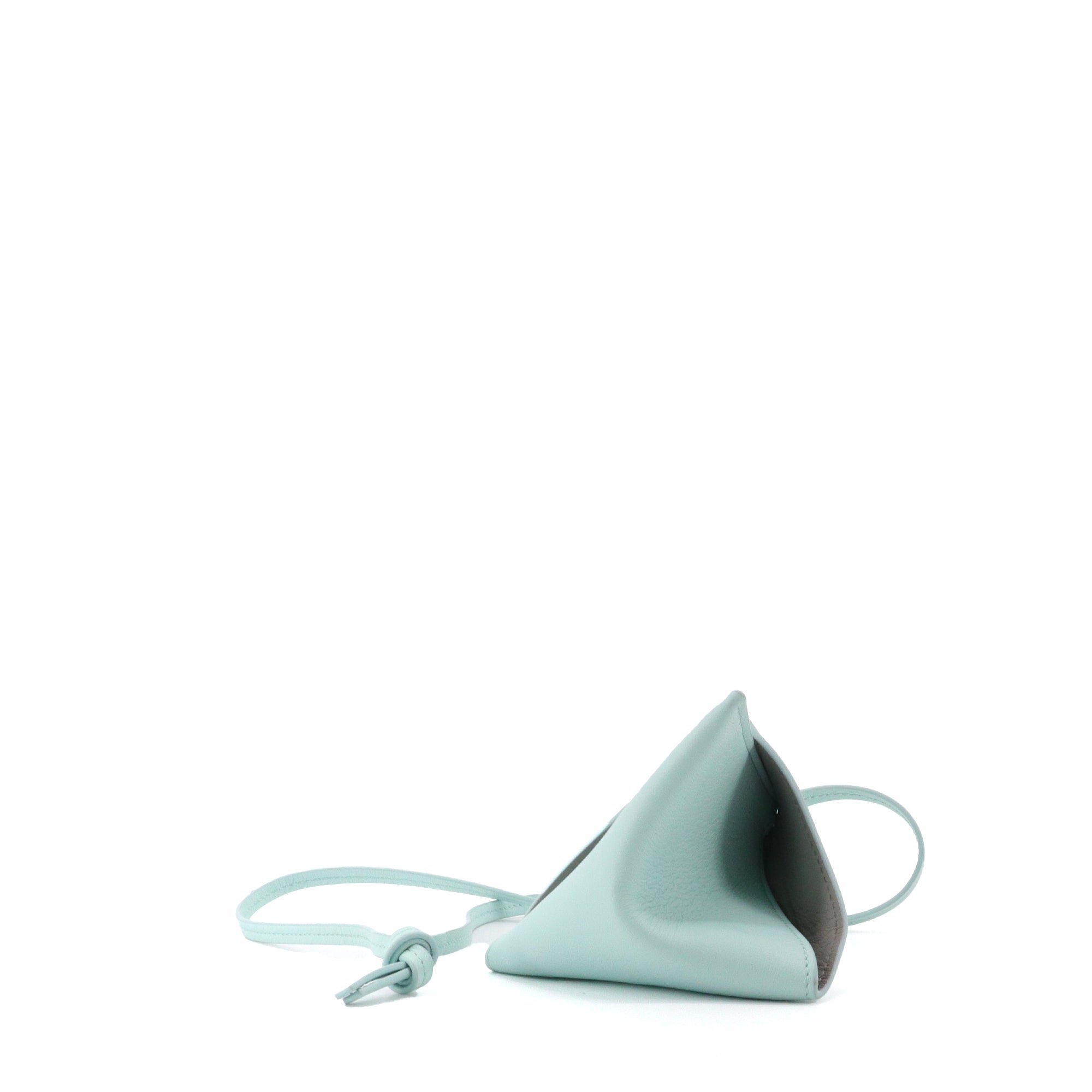 LOEWE - Bijoux de sac Puzzle Loewe en cuir bleu