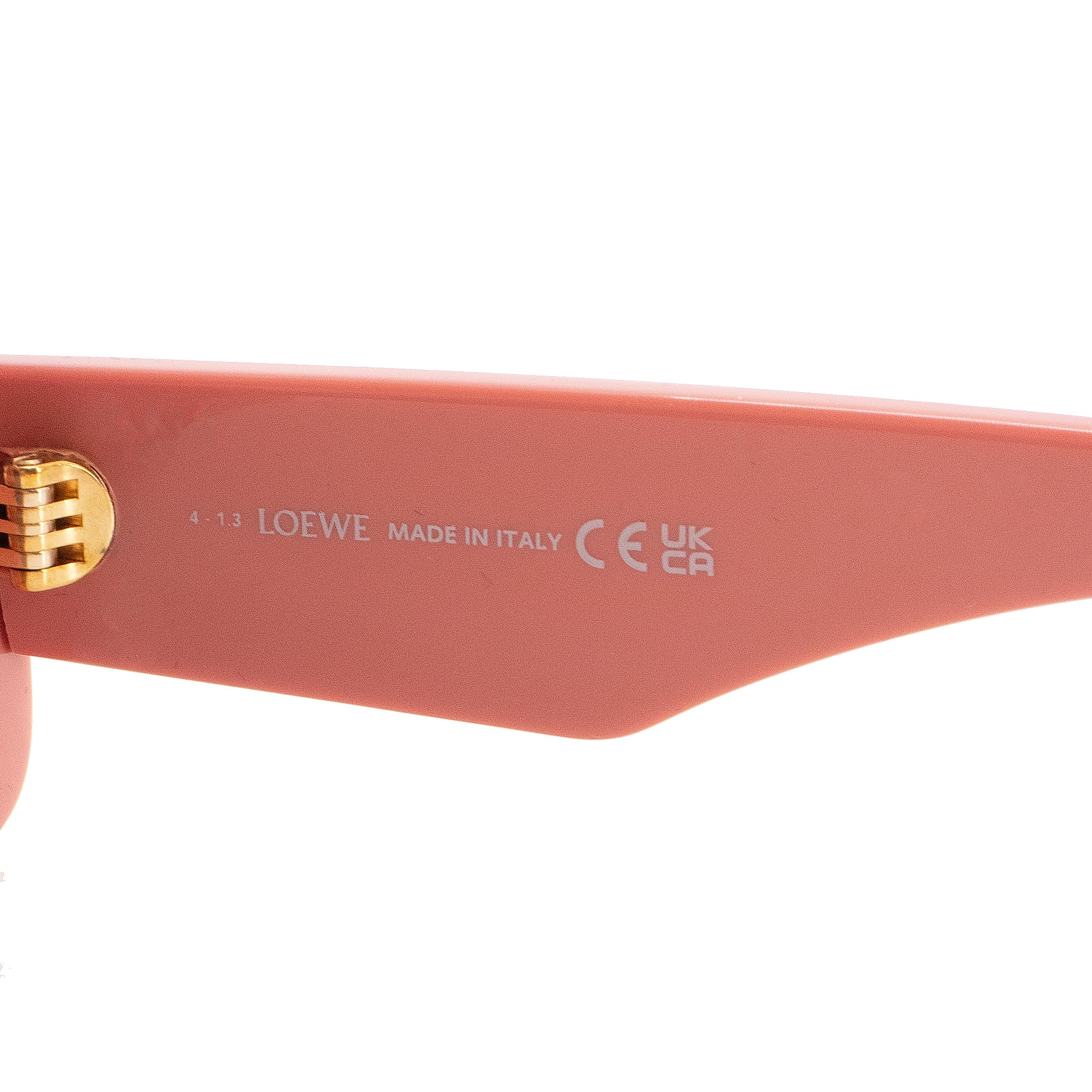 LOEWE - Lunettes de soleil Chunky Anagram Loewe en plastique rose