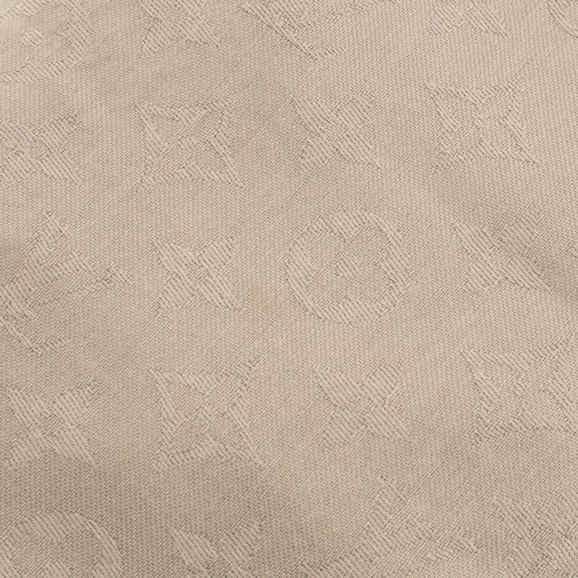 LOUIS VUITTON - Châle Monogram Classic Louis vuitton en soie et laine taupe