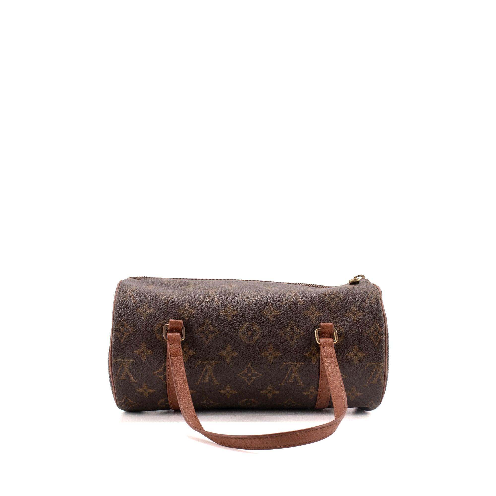 LOUIS VUITTON - Sac à main Papillon Louis Vuitton en toile monogrammée vintage