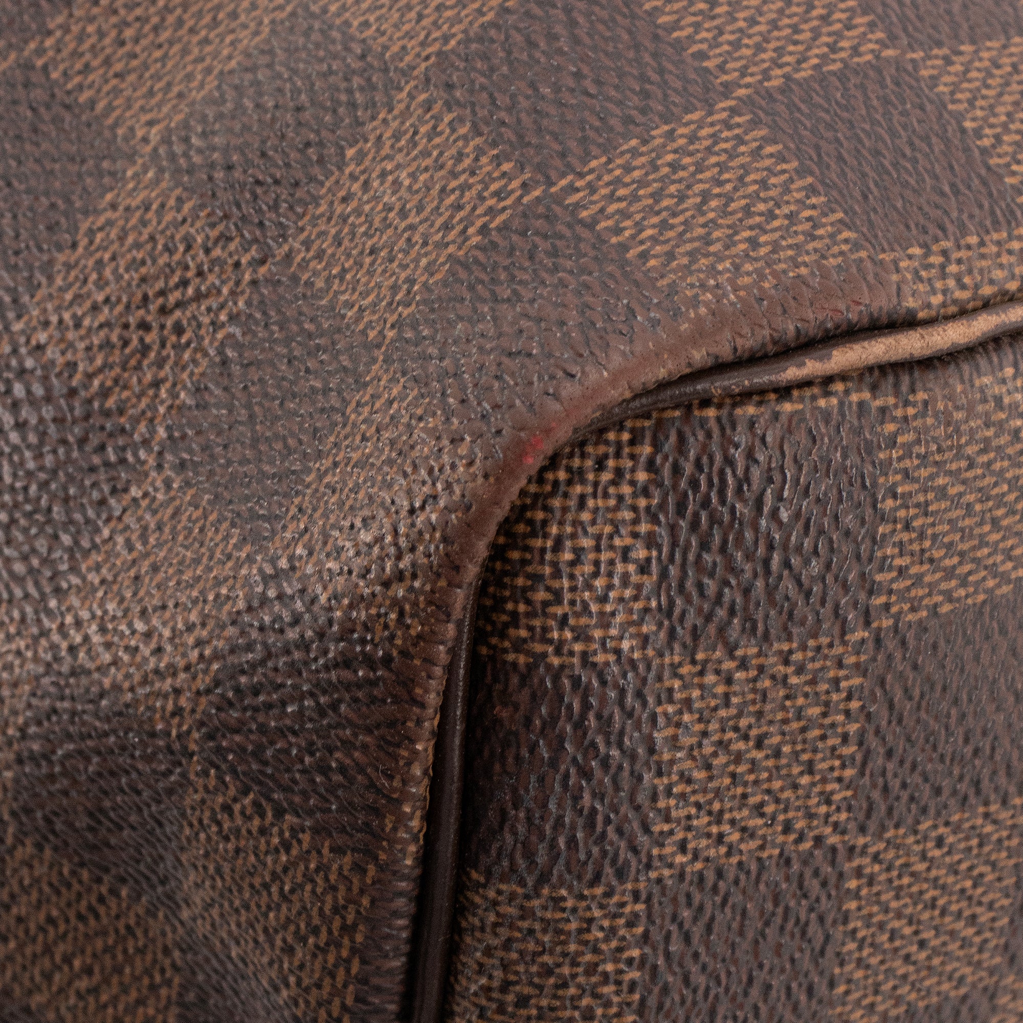 LOUIS VUITTON - Sac à main Speedy 35 Louis Vuitton en toile damier ébène