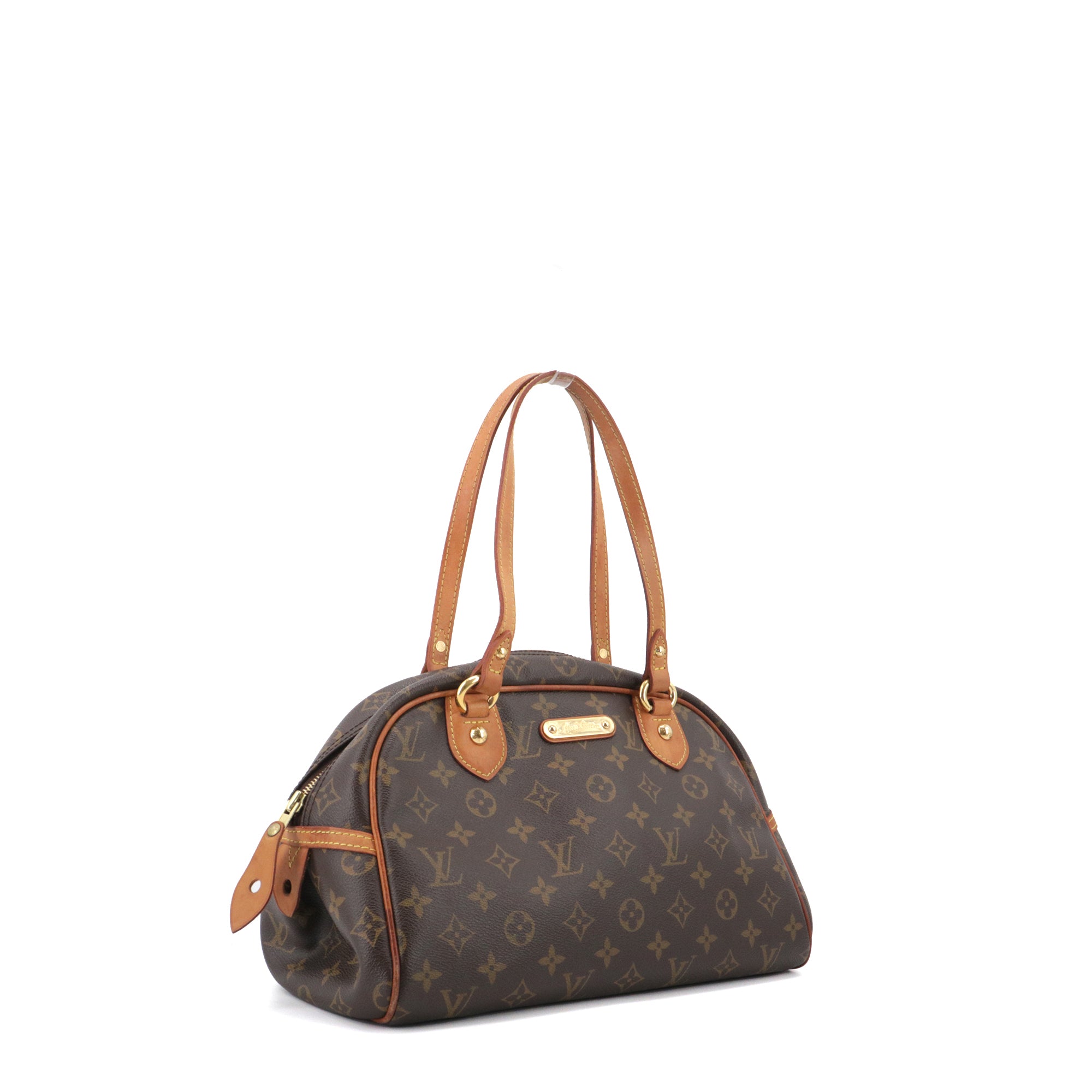 LOUIS VUITTON - Sac à main Montorgueil Louis Vuitton en toile monogrammée