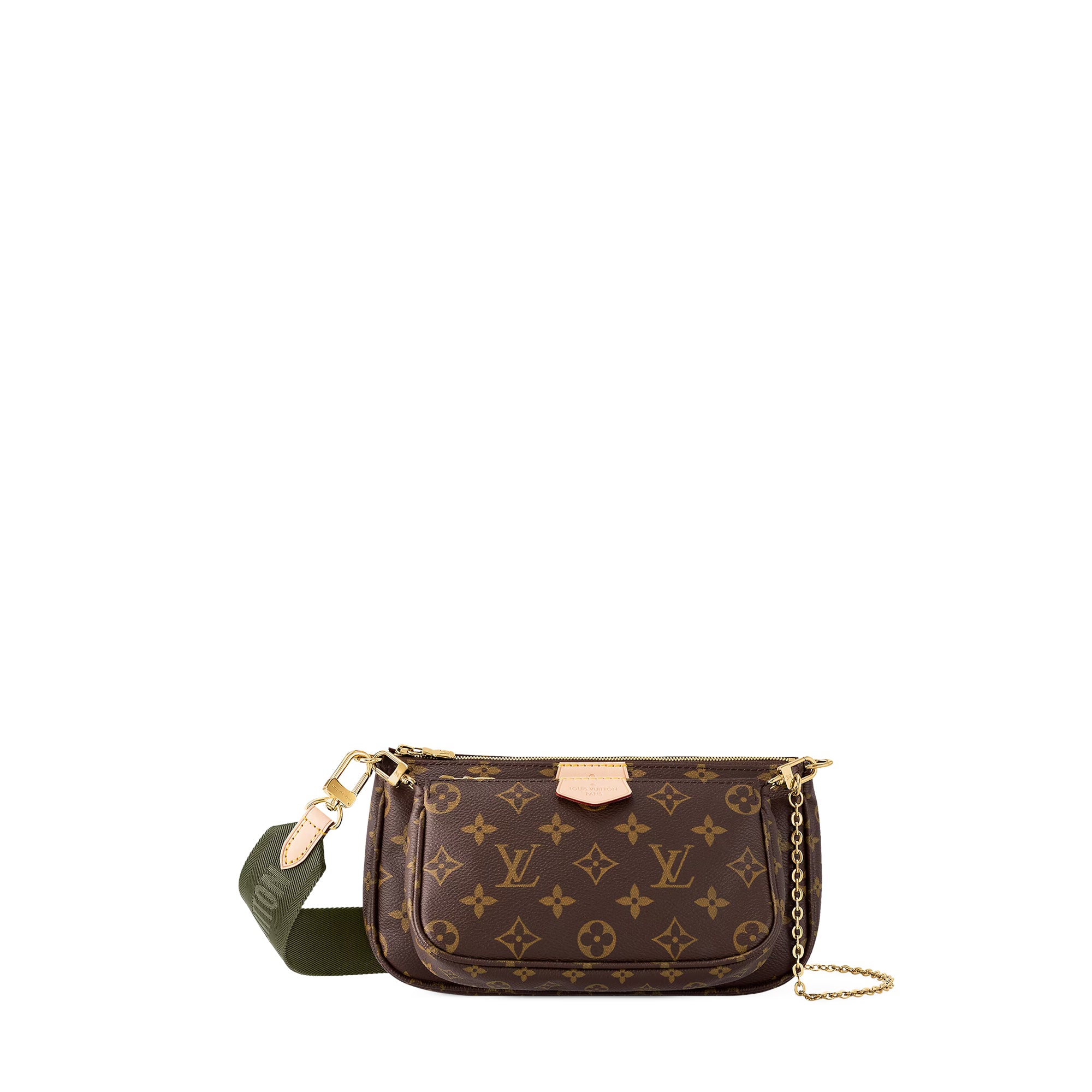 LOUIS VUITTON - Sac à bandoulière Multi Pochette Accessoires Louis Vuitton en toile monogramme