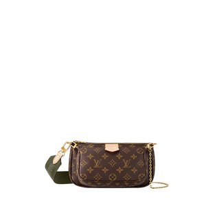 LOUIS VUITTON - Sac à bandoulière Multi Pochette Accessoires Louis Vuitton en toile monogramme