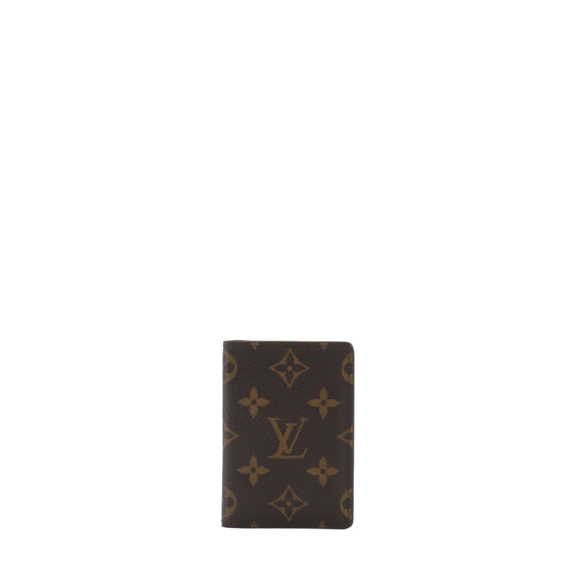 LOUIS VUITTON - Louis Vuitton Pocket Organizer Card Holder in Monogrammed Canvas