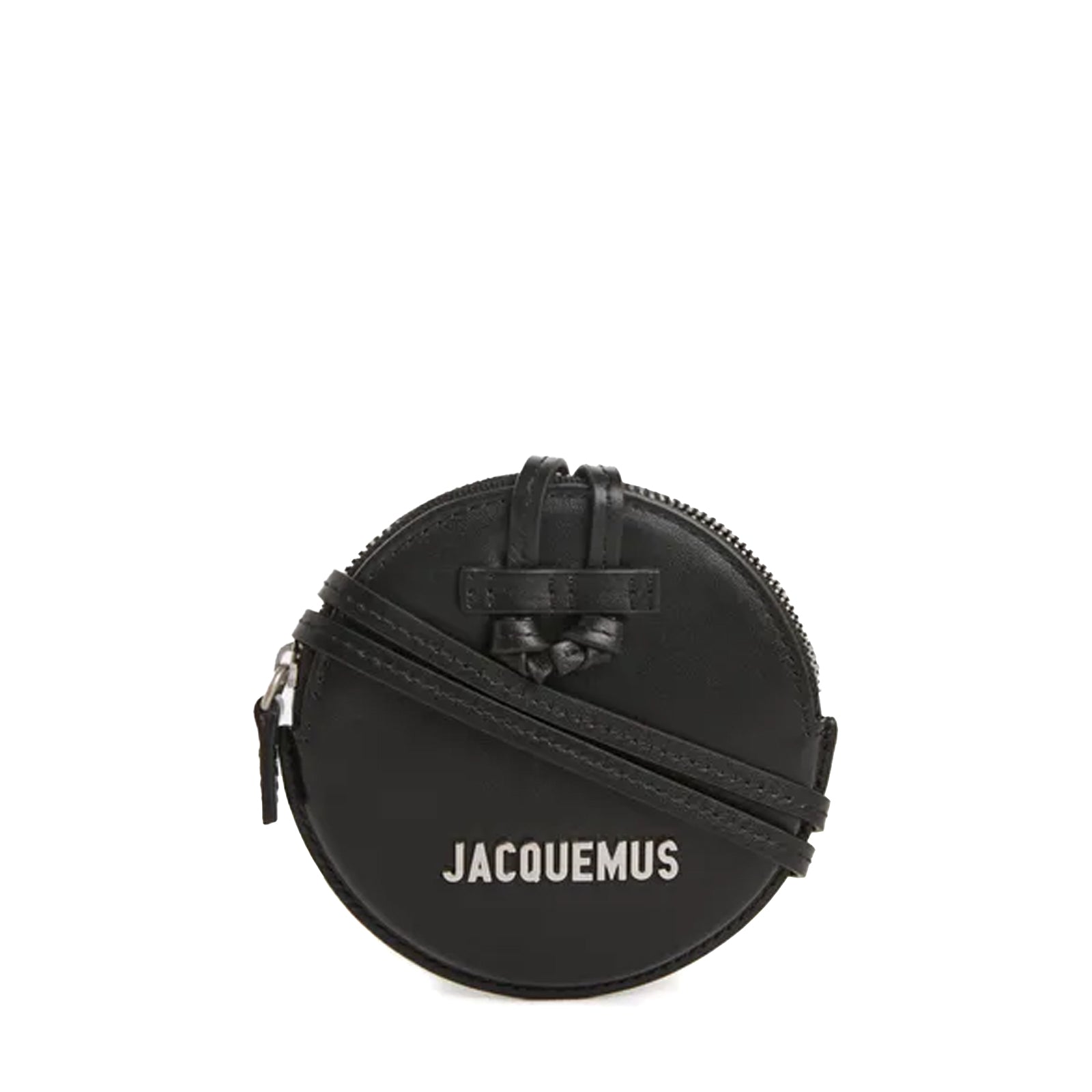 JACQUEMUS - Sac Le Pitchou en cuir lisse noir