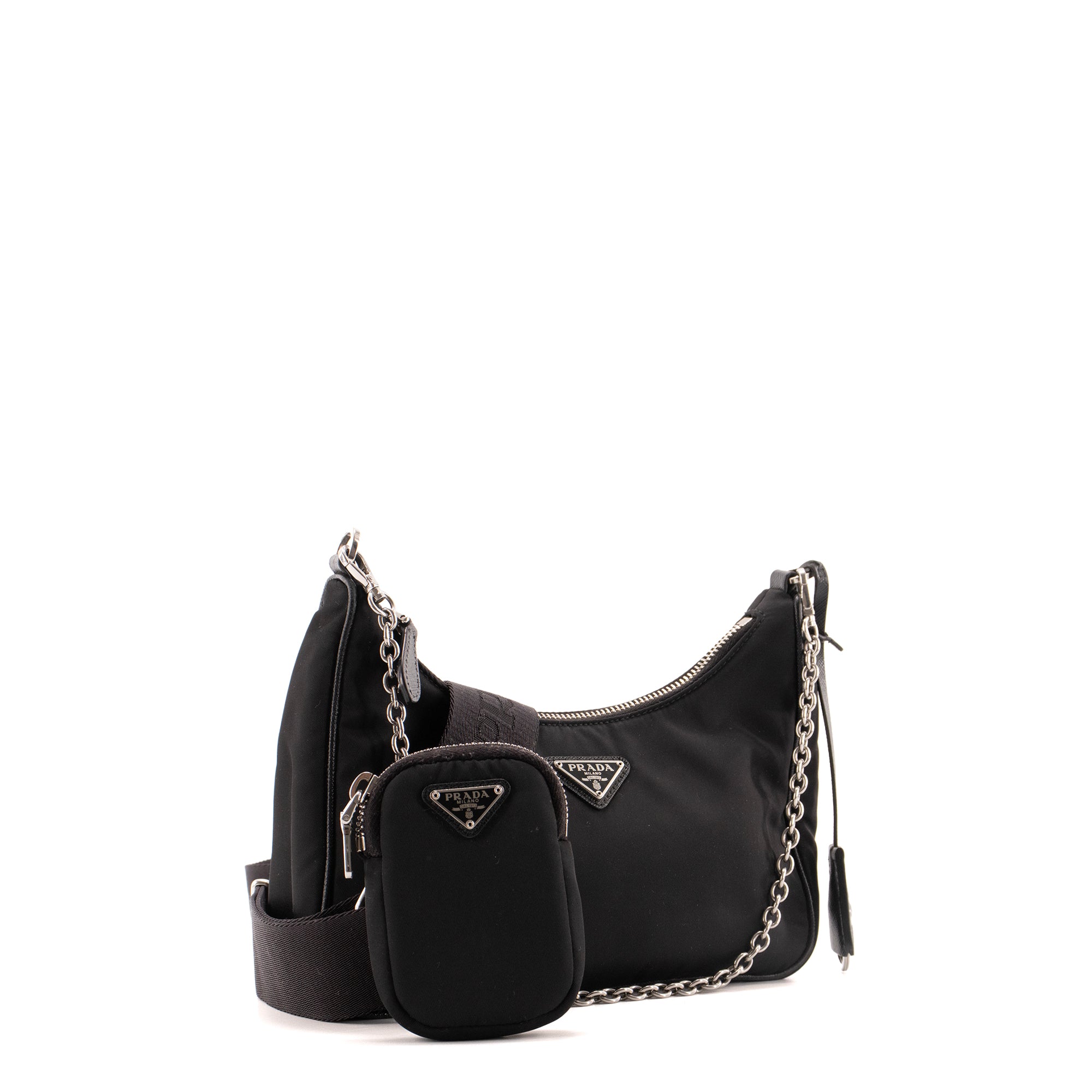 PRADA - Sac à bandoulière Re-Édition 2005 Prada en re-nylon noir