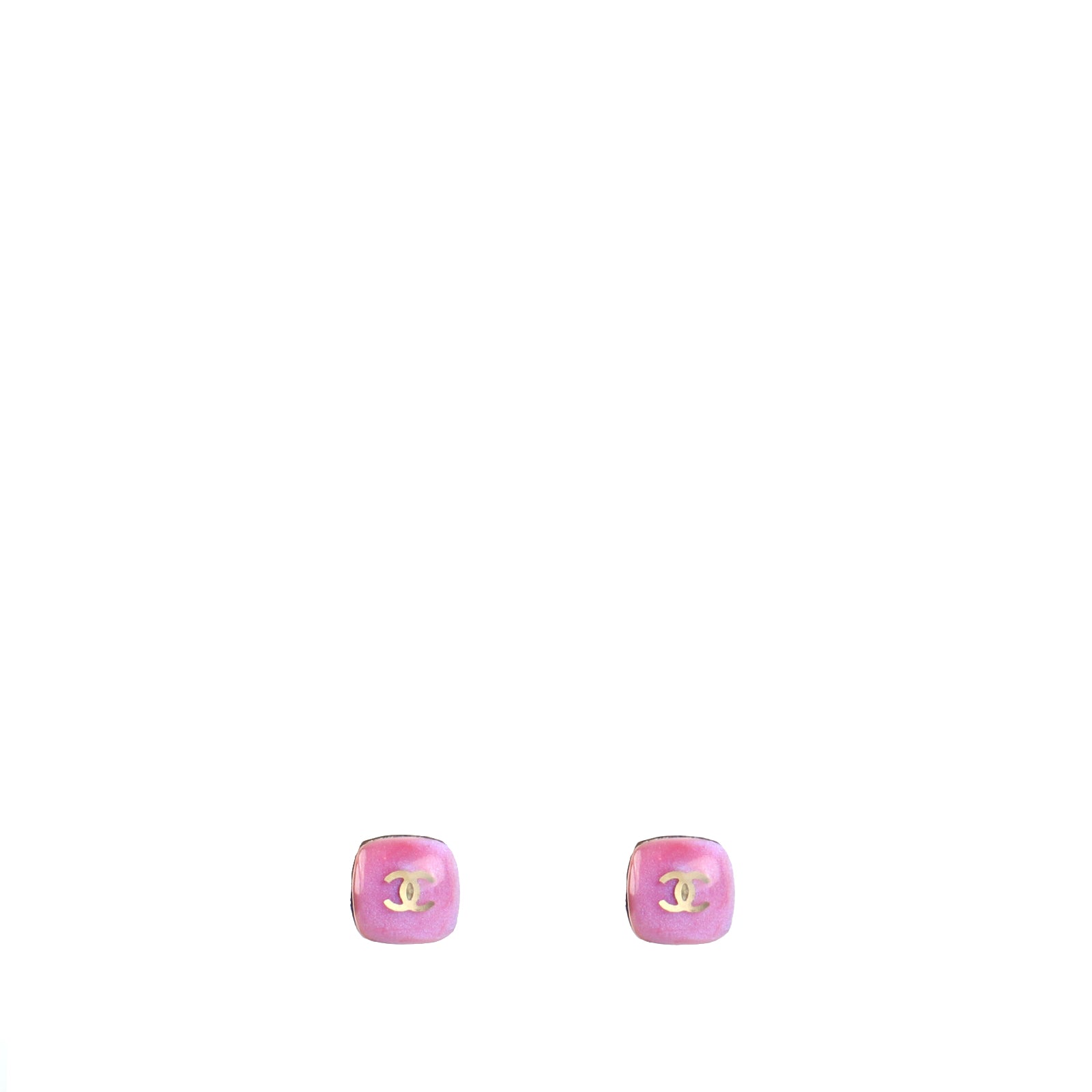 CHANEL - Boucles d'oreilles CC