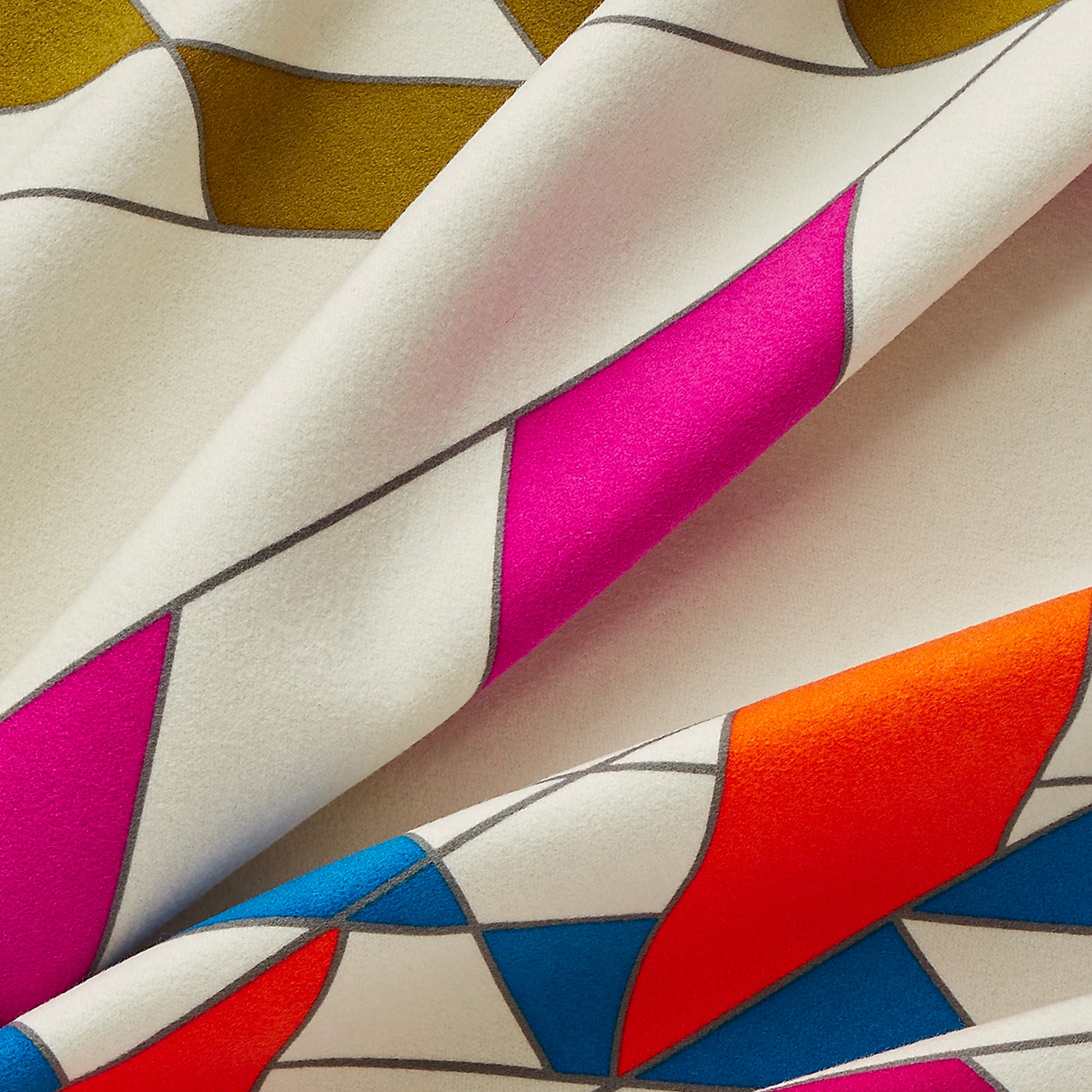 HERMÈS - Plaid Round And Round Hermès en cachemire multicolore