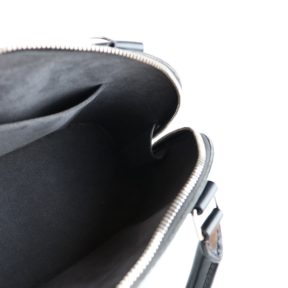 LOUIS VUITTON - Sac à bandoulière Alma BB en cuir épi noir