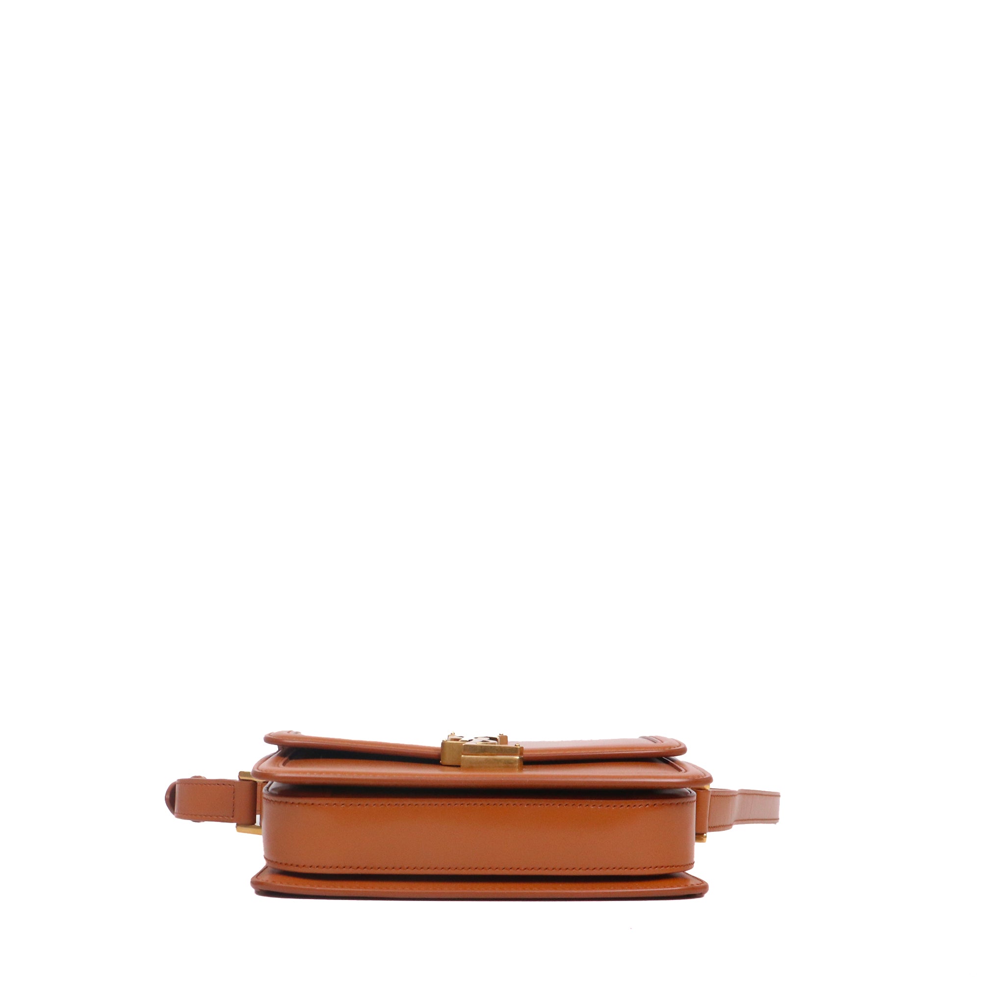 SAINT LAURENT - Loulou Puffer small shoulder bag in beige leather