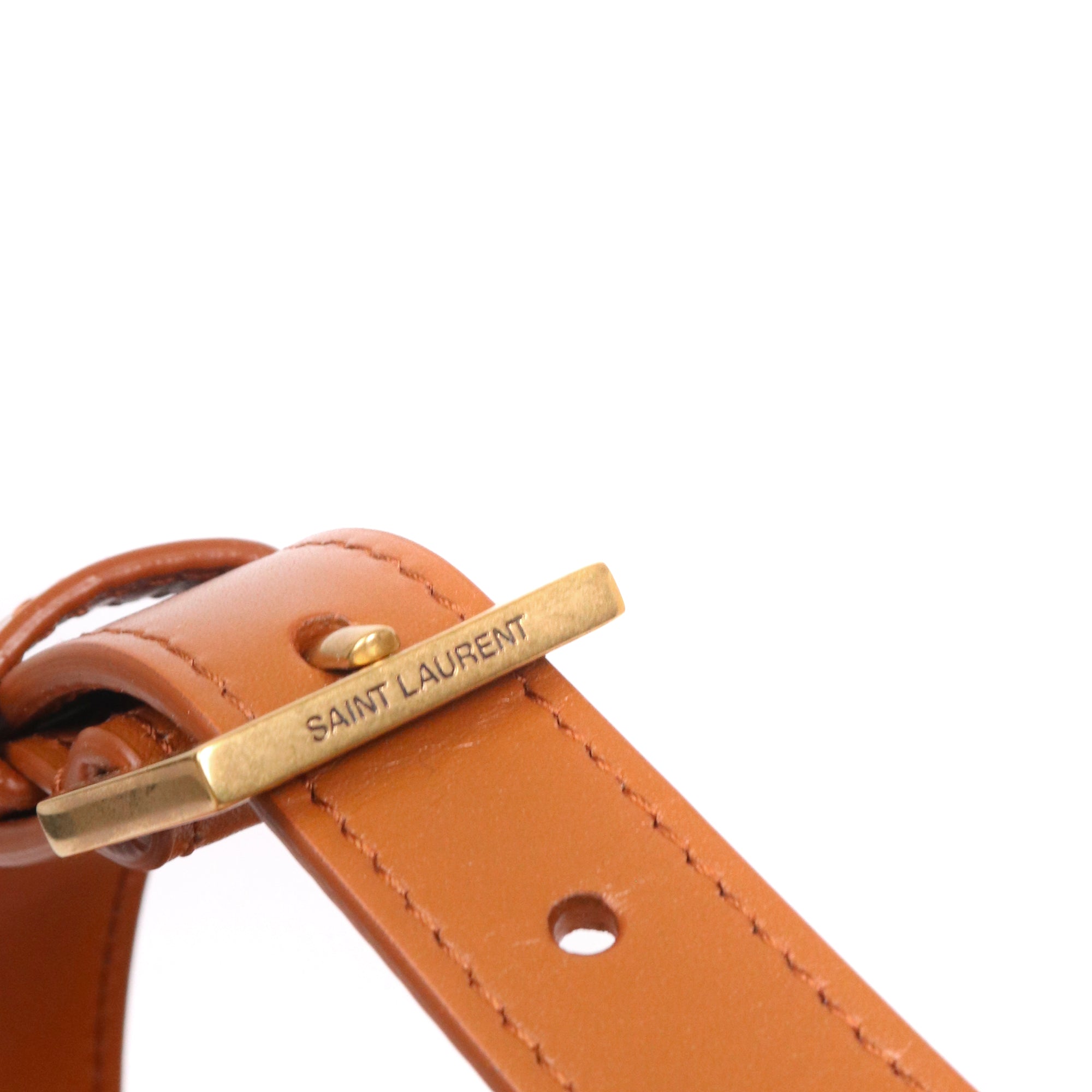 SAINT LAURENT - Loulou Puffer small shoulder bag in beige leather