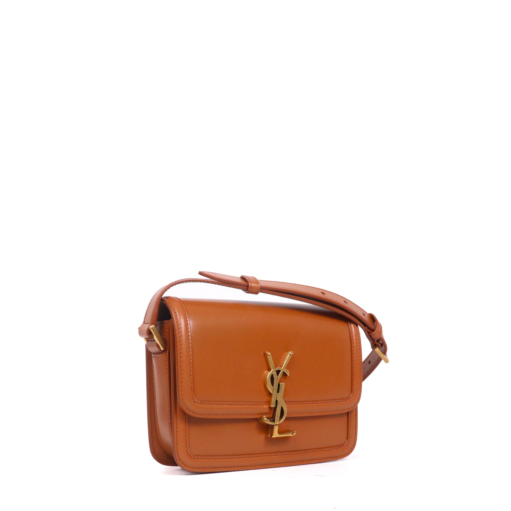 SAINT LAURENT - Loulou Puffer small shoulder bag in beige leather