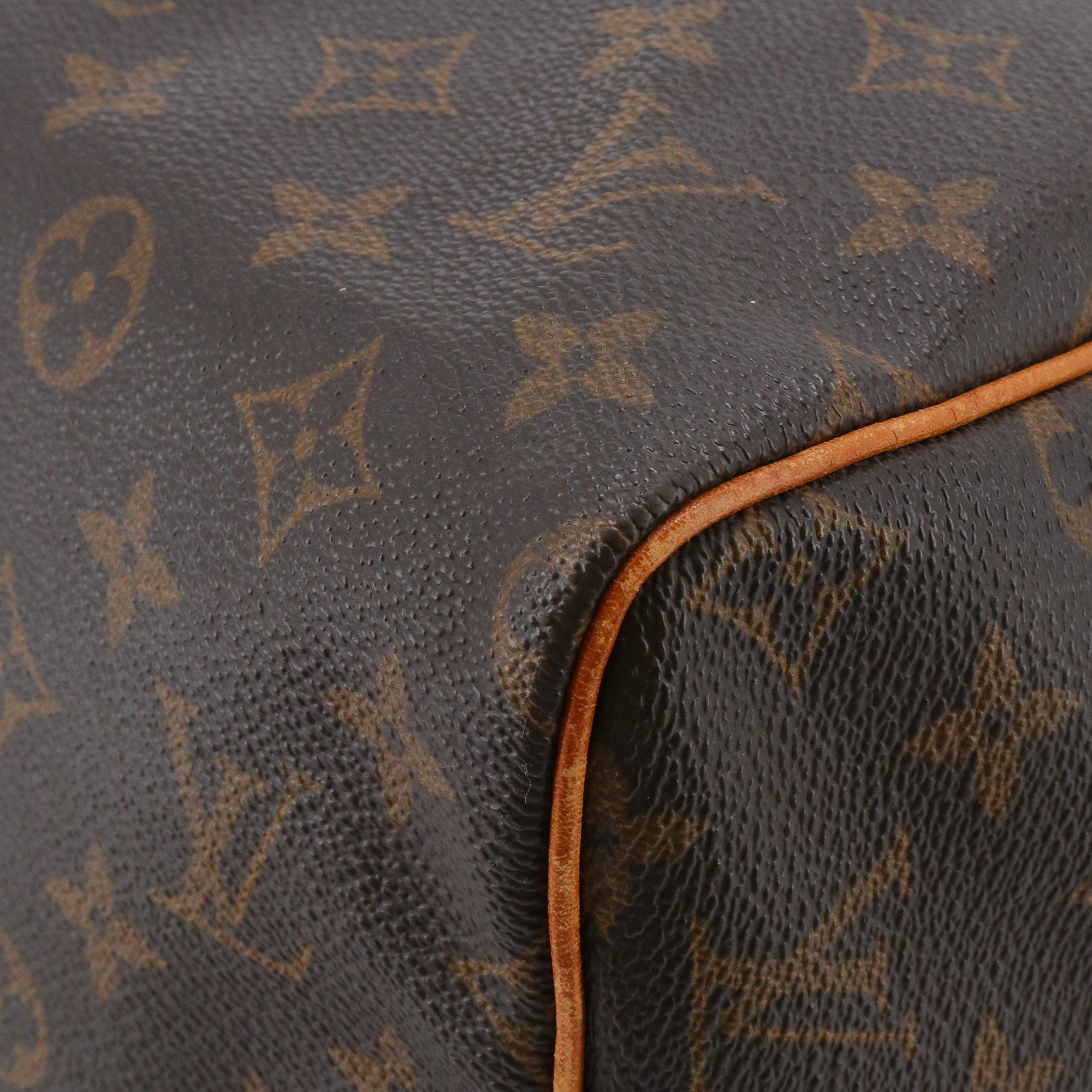 LOUIS VUITTON - Sac à main Speedy 30 Louis Vuitton en toile monogrammée vintage