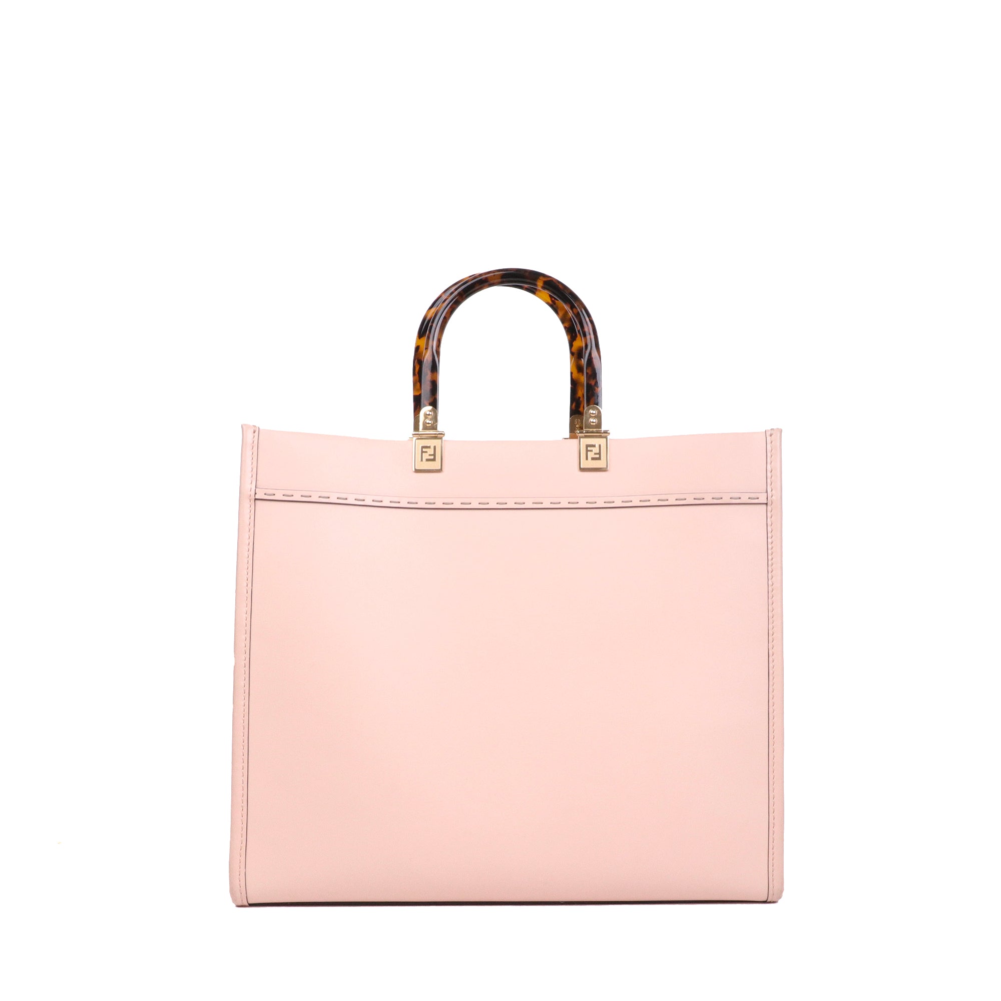 FENDI - Sac cabas Sunshine Medium Fendi en cuir rose pâle