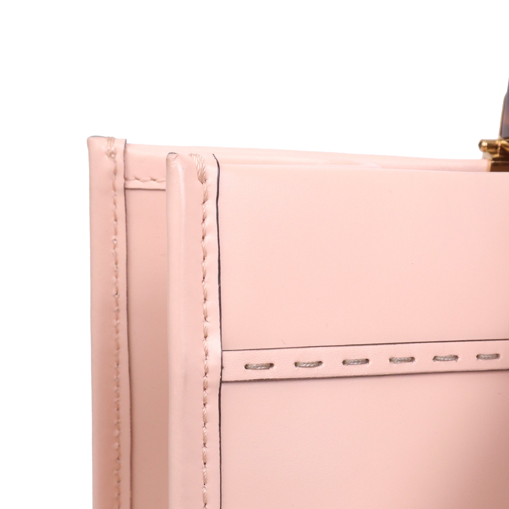 FENDI - Sac cabas Sunshine Medium Fendi en cuir rose pâle