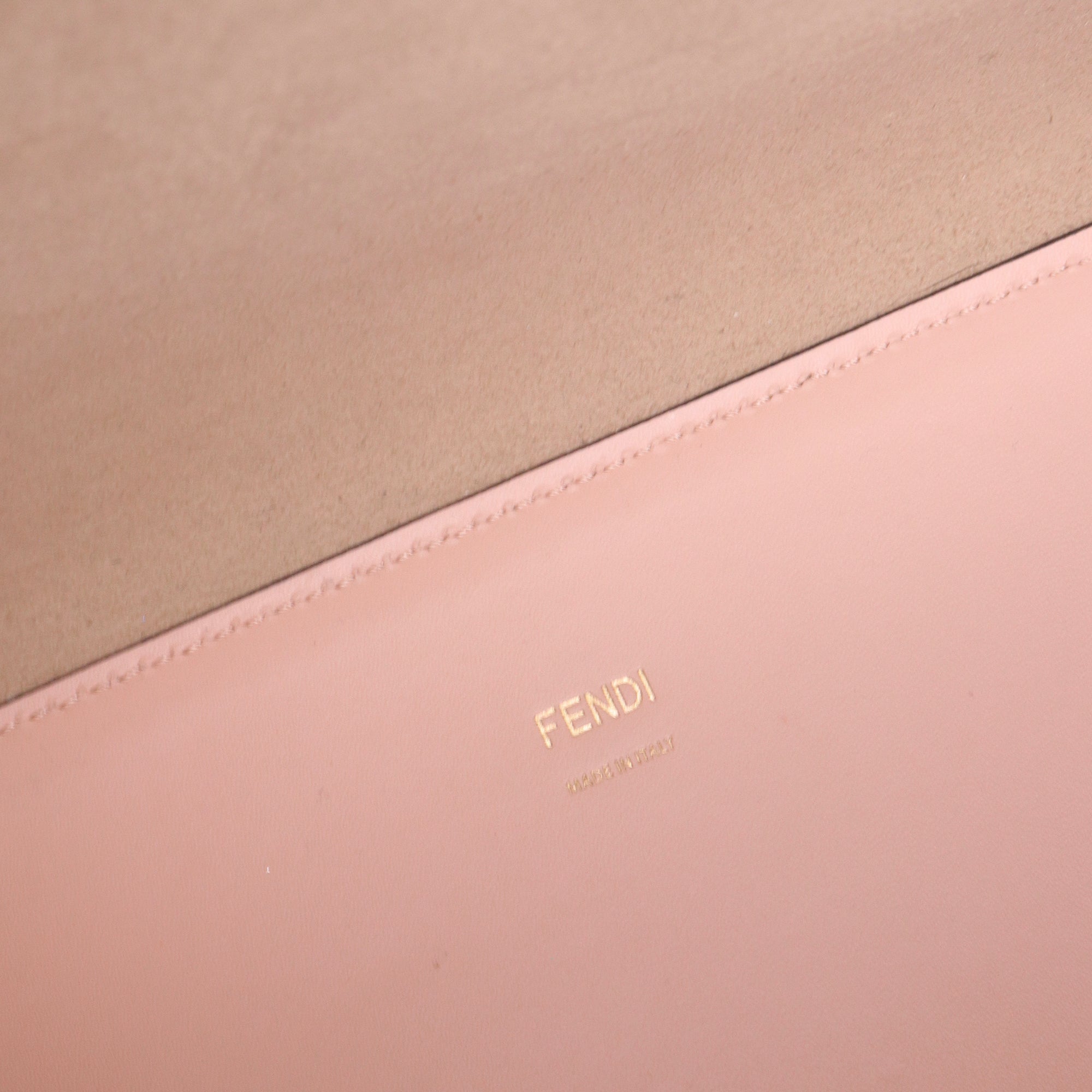 FENDI - Sac cabas Sunshine Medium Fendi en cuir rose pâle