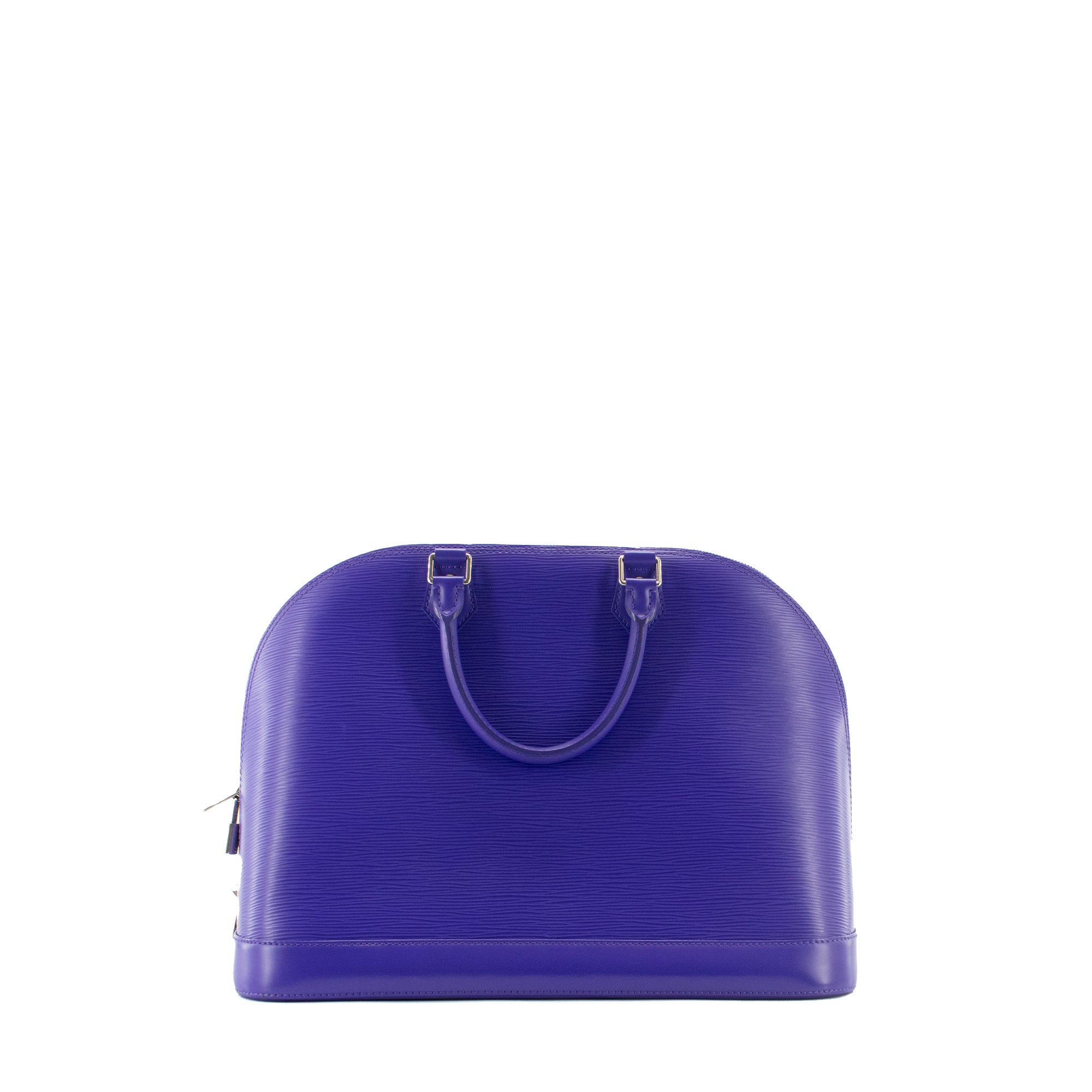 LOUIS VUITTON - Sac à main Alma GM Louis Vuitton en cuir épi violet