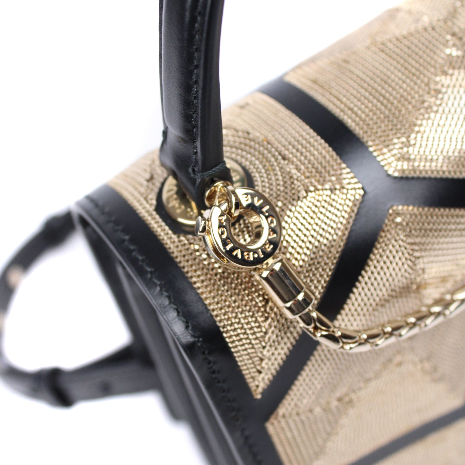 BVLGARI - Sac à bandoulière Serpenti Forever en chaîne