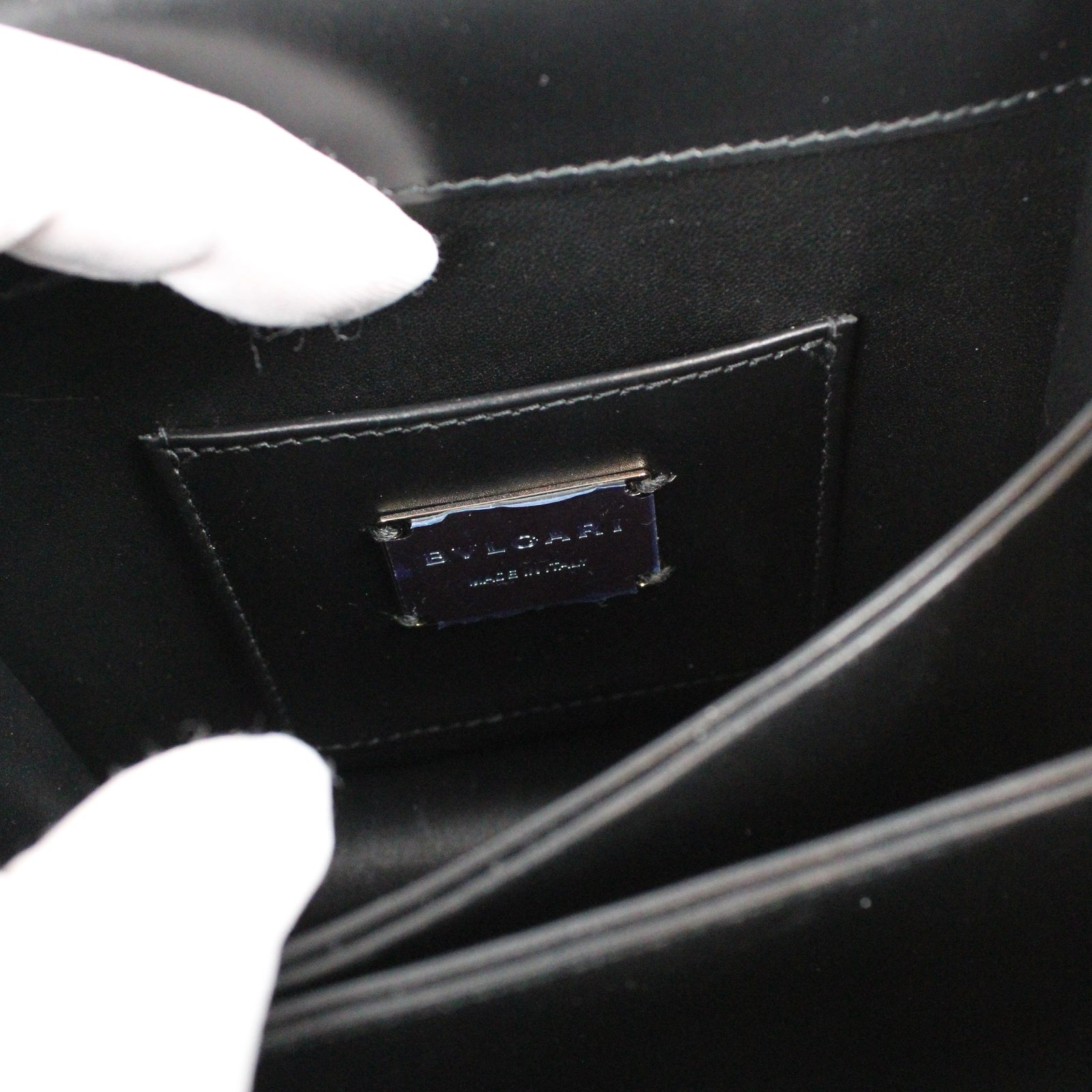BVLGARI - Sac à bandoulière Serpenti Forever en chaîne