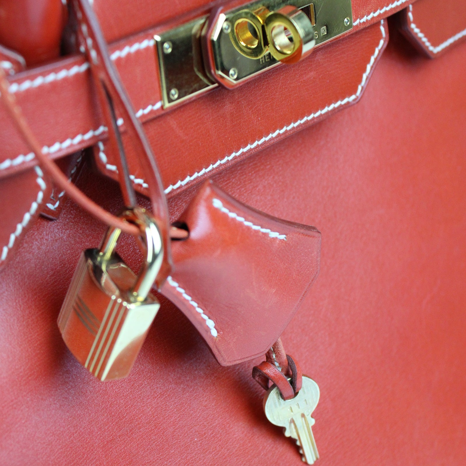 HERMÈS - Birkin 35 en cuir box