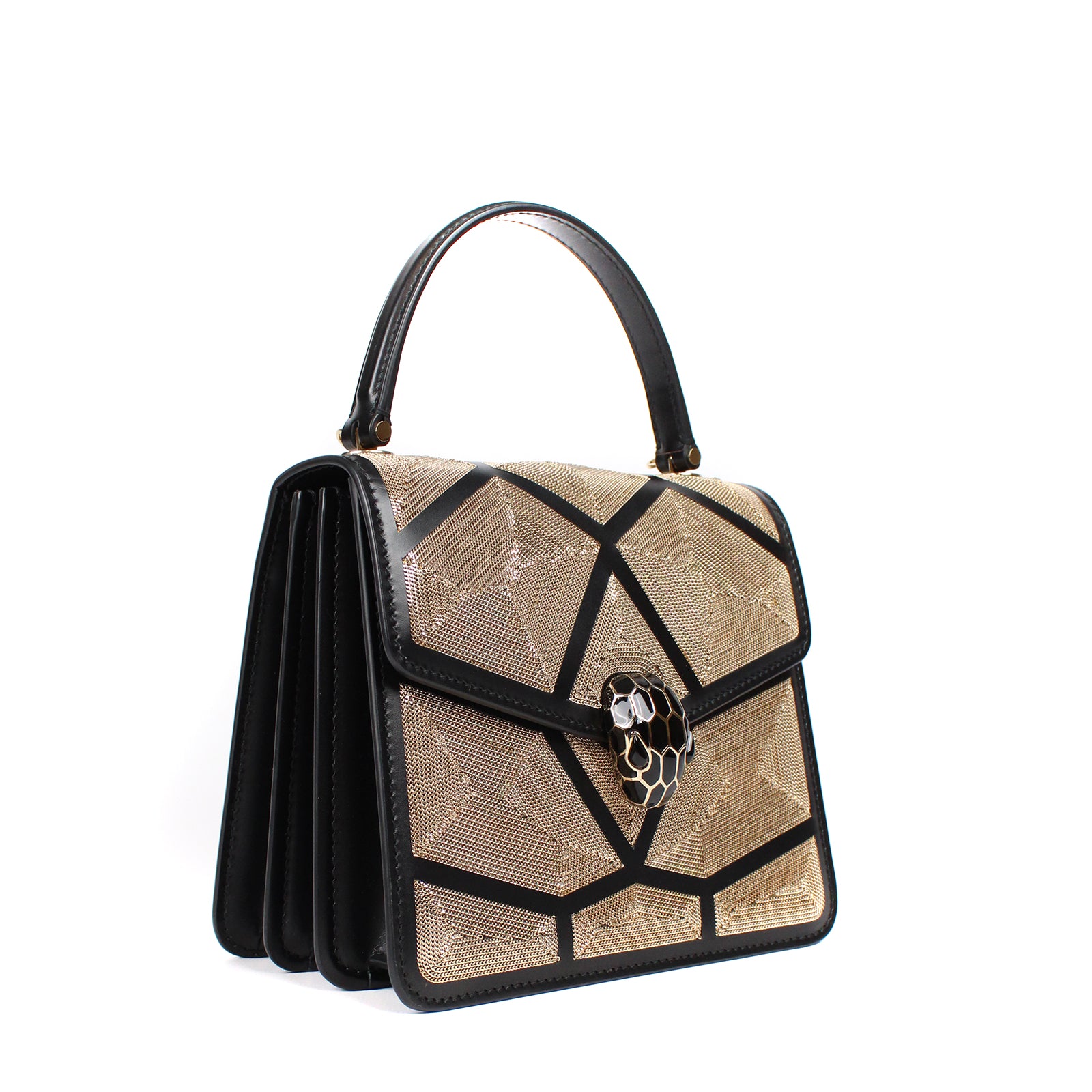 BVLGARI - Sac à bandoulière Serpenti Forever en chaîne