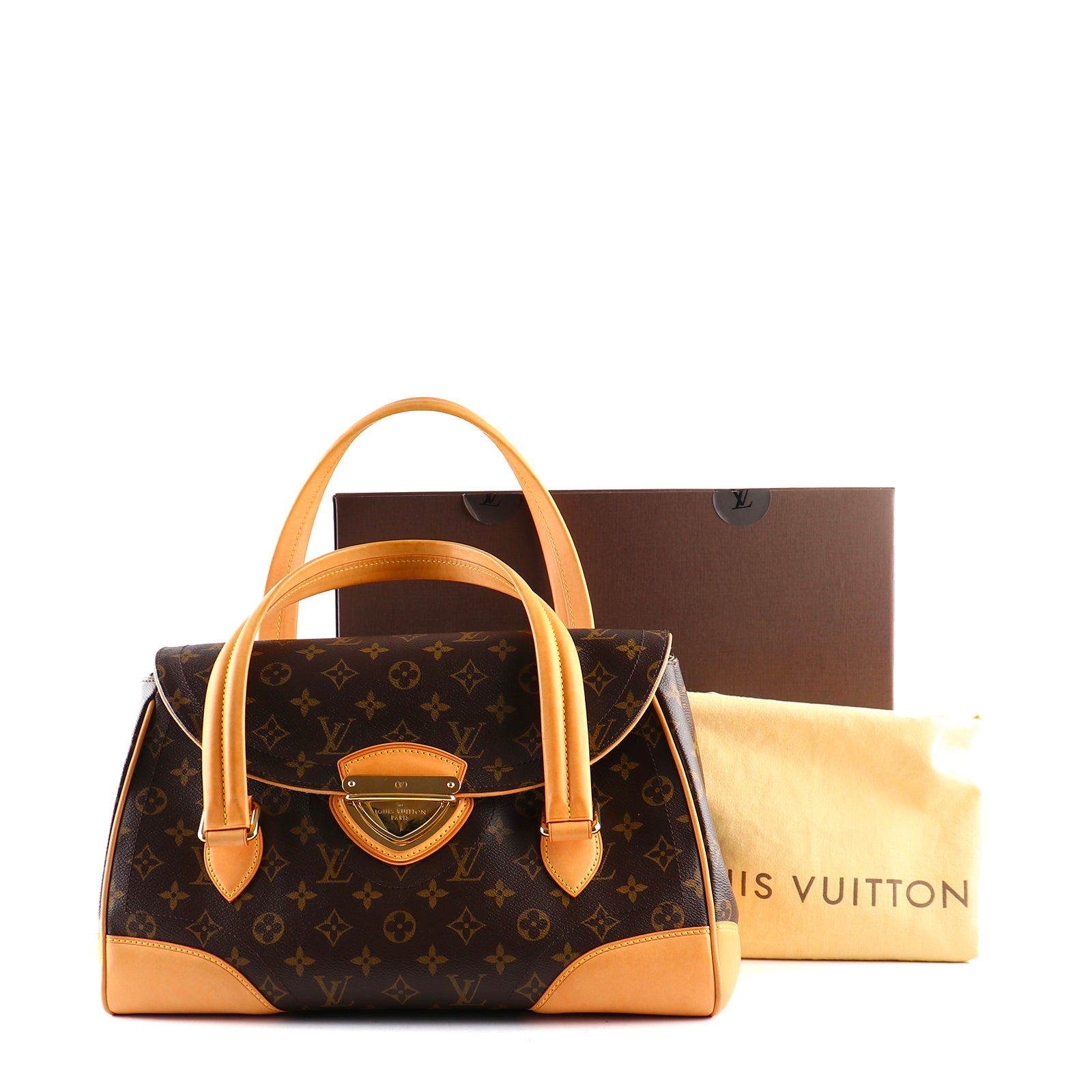 LOUIS VUITTON - Sac à main Beverly en toile monogramme