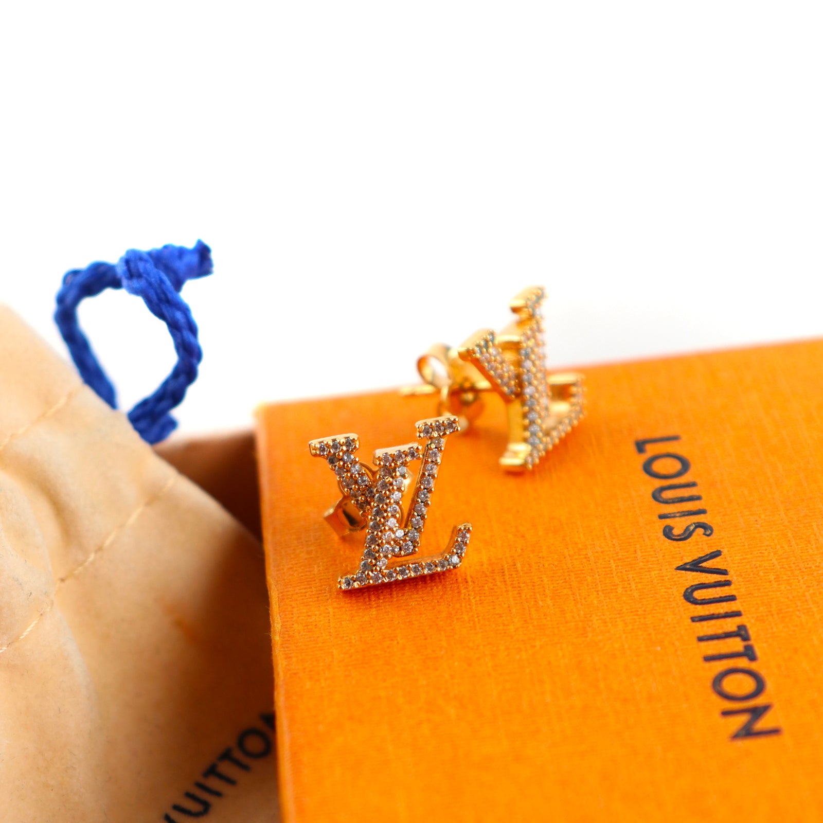 LOUIS VUITTON - LV Iconic golden earrings