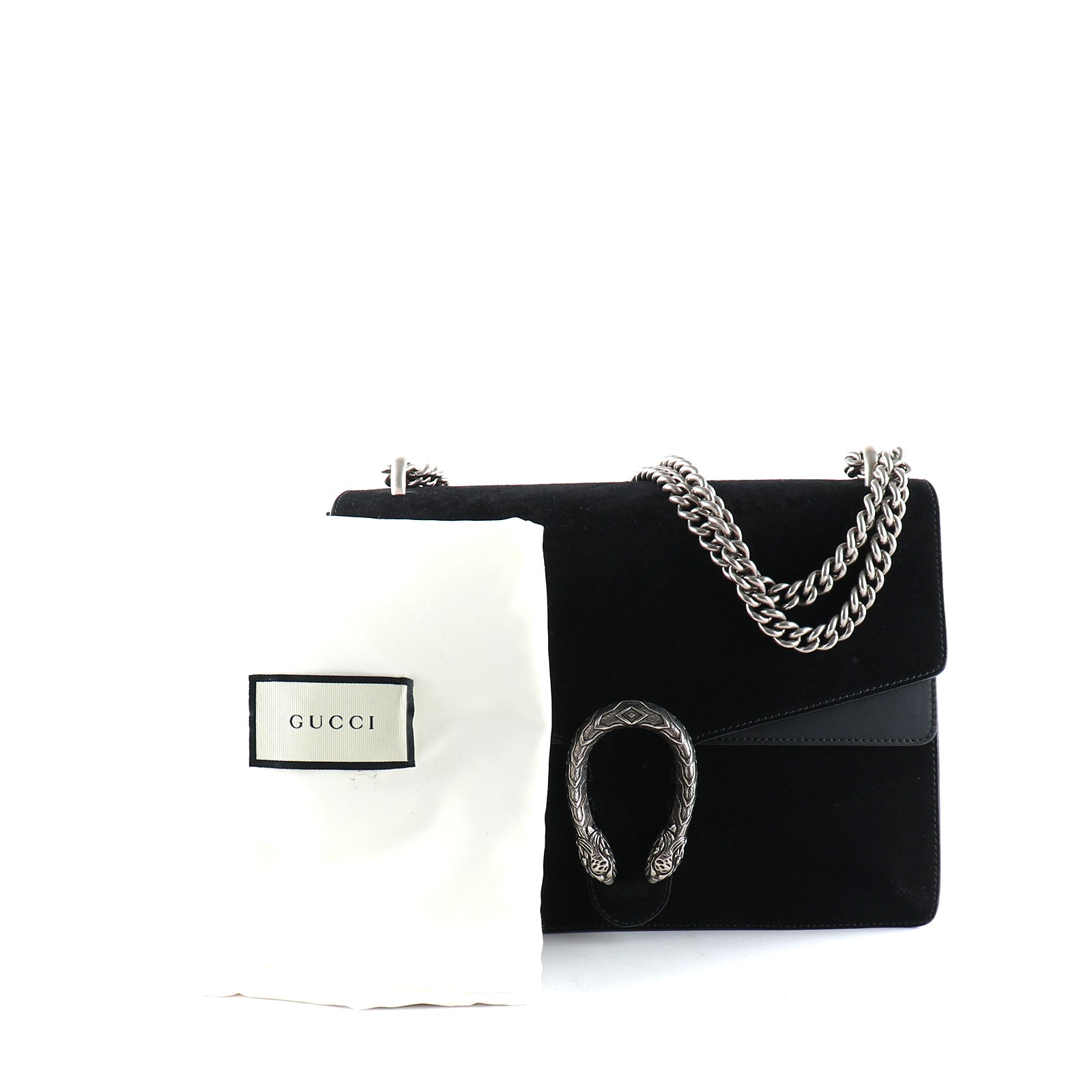 GUCCI - Sac Dionysus Suprême GG Maxi en cuir et daim noir