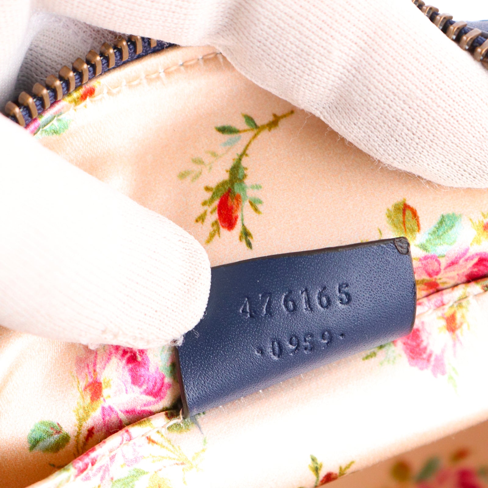 GUCCI - Pochette GG Marmont en denim