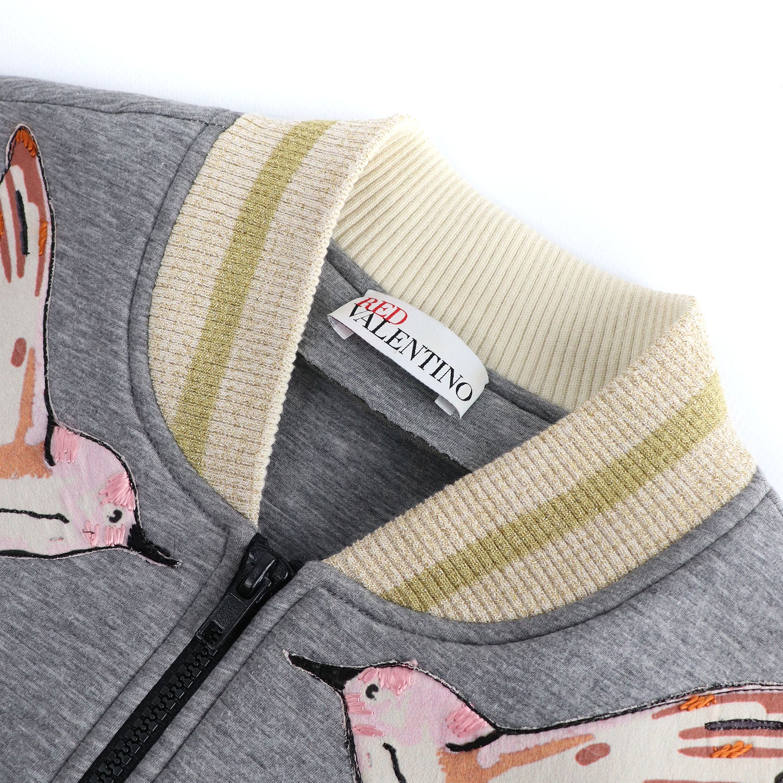 RED VALENTINO - Veste bomber en coton (S)