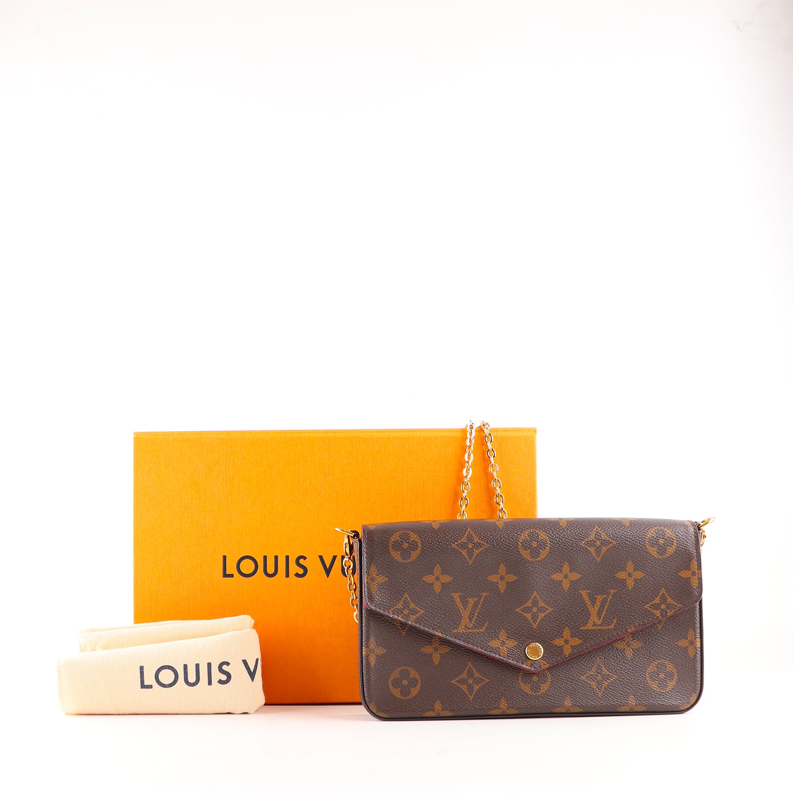 LOUIS VUITTON - Pochette Felicie en toile monogramme
