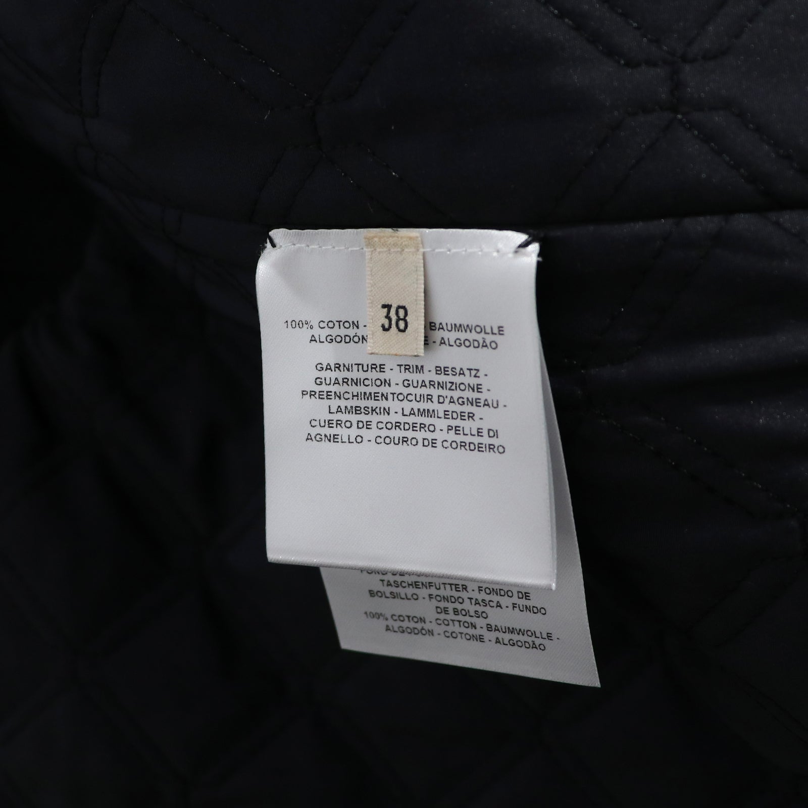 HERMÈS - Blouson en denim Tatersale (T38)
