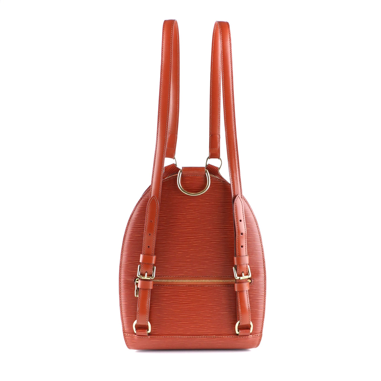 LOUIS VUITTON - Sac à dos Mabillon en cuir épi marron