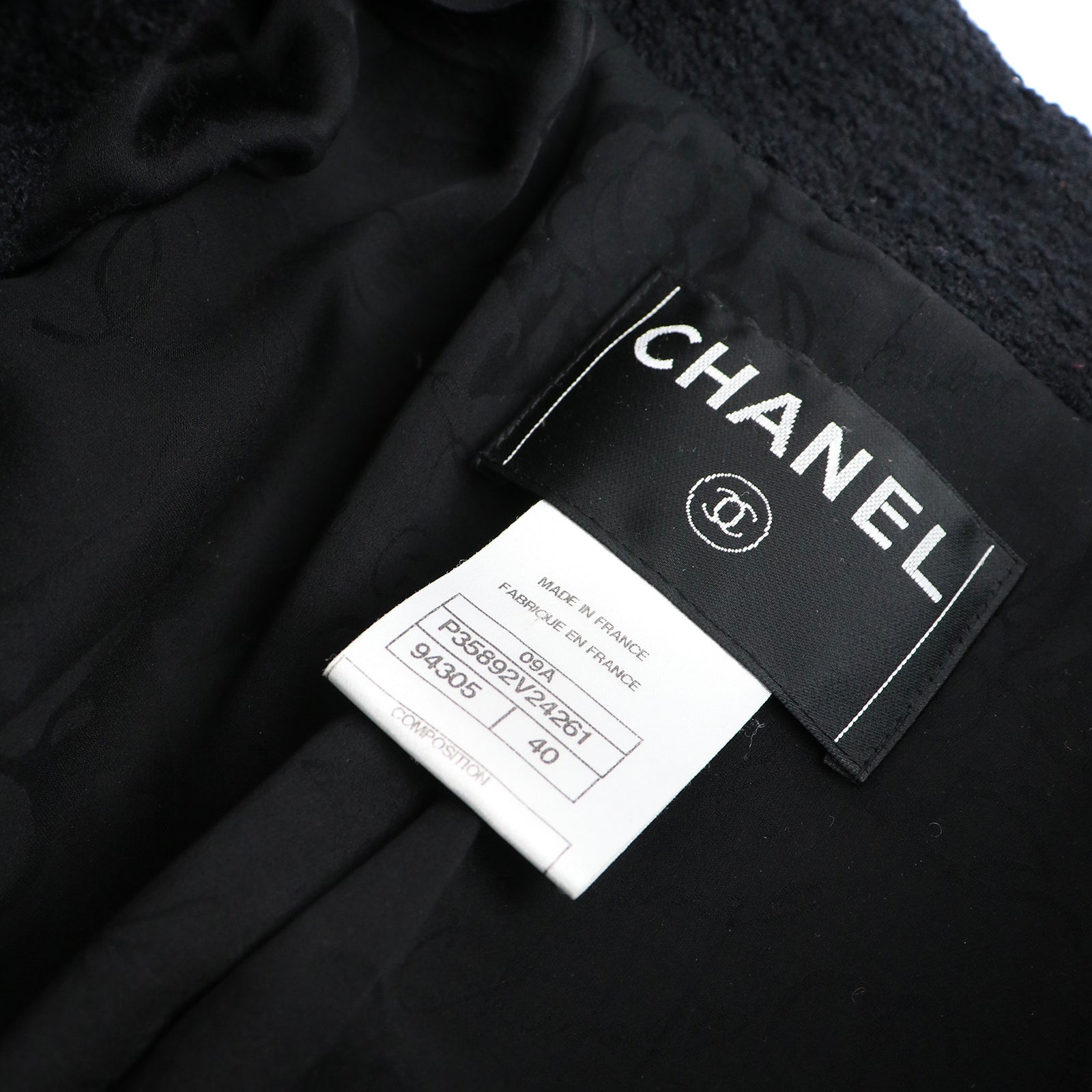 CHANEL - Veste en laine Pre-Fall 2009 Paris Moscou (T40)