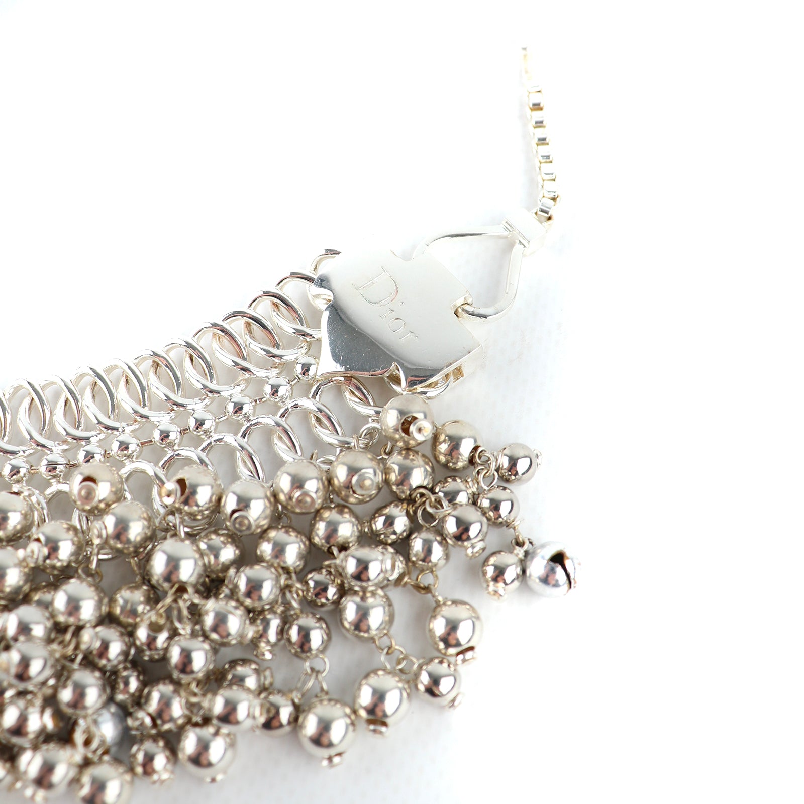 DIOR - Collier Chocker argenté