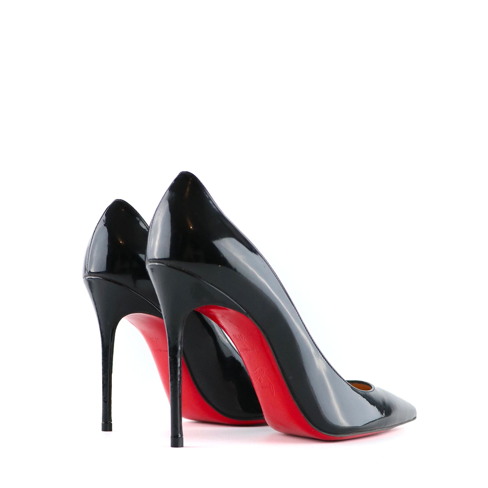 LOUBOUTIN - So Kate pumps in black patent leather (T37.5)