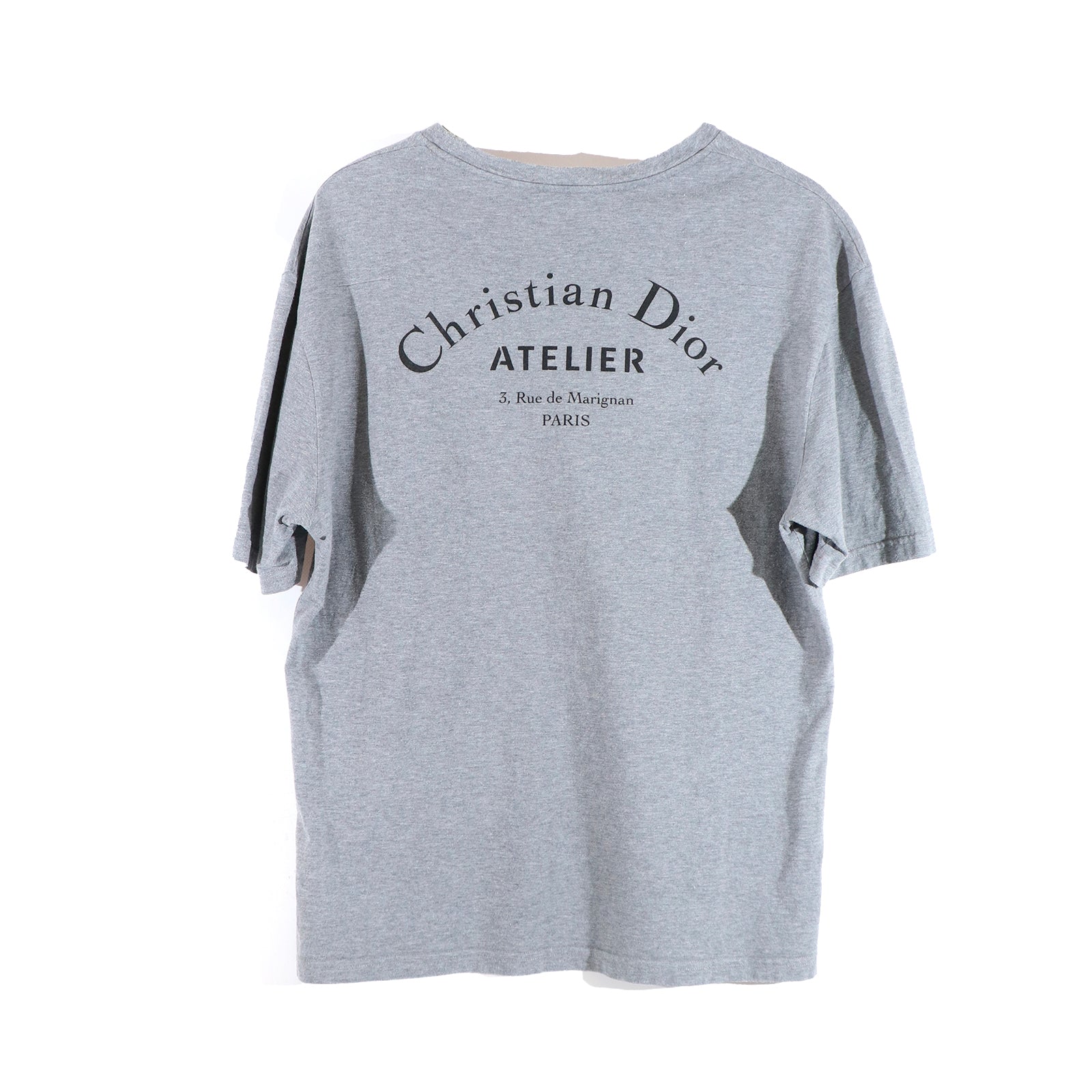 DIOR - Tee-shirt Atelier gris (M)