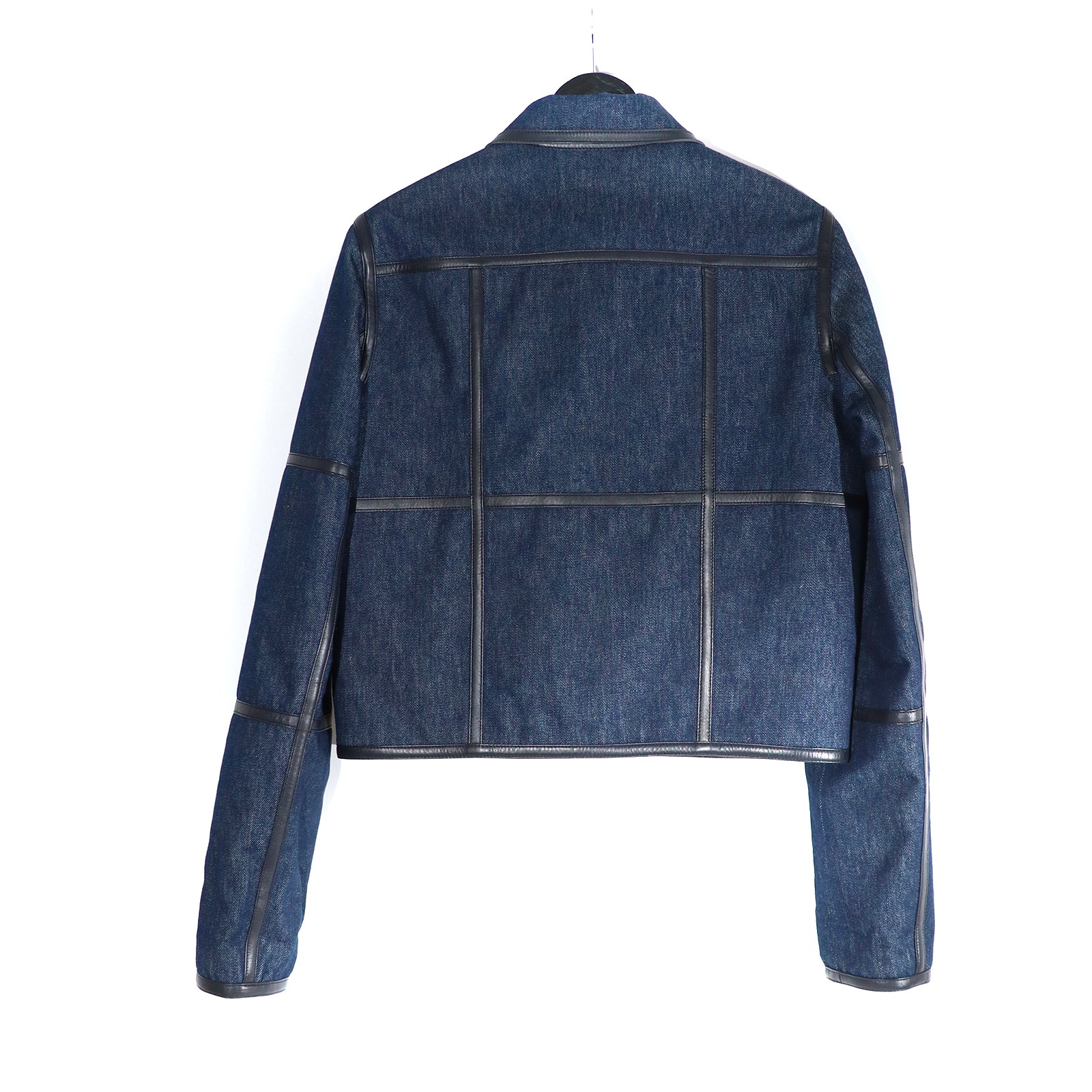 HERMÈS - Blouson en denim Tatersale (T38)