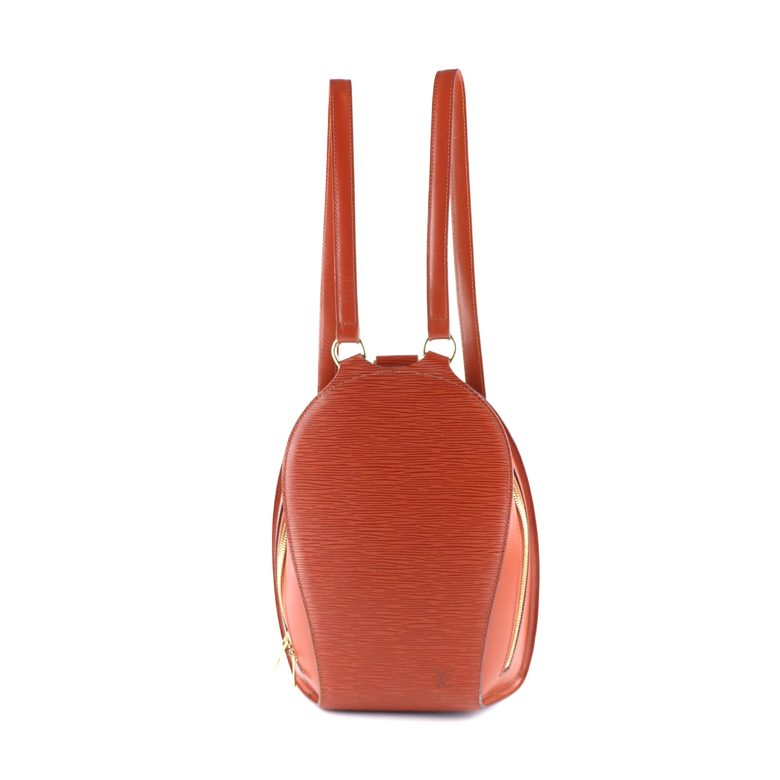 LOUIS VUITTON - Sac à dos Mabillon en cuir épi marron