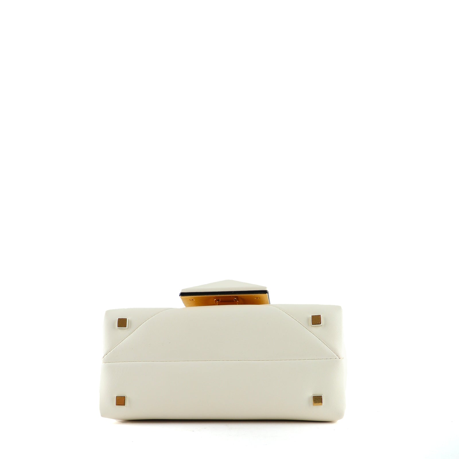 VALENTINO - Sac à bandoulière One Stud Mini en cuir blanc