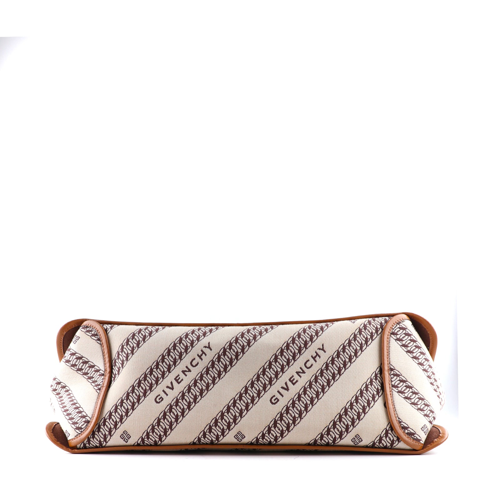 GIVENCHY - Sac cabas en toile et cuir naturel