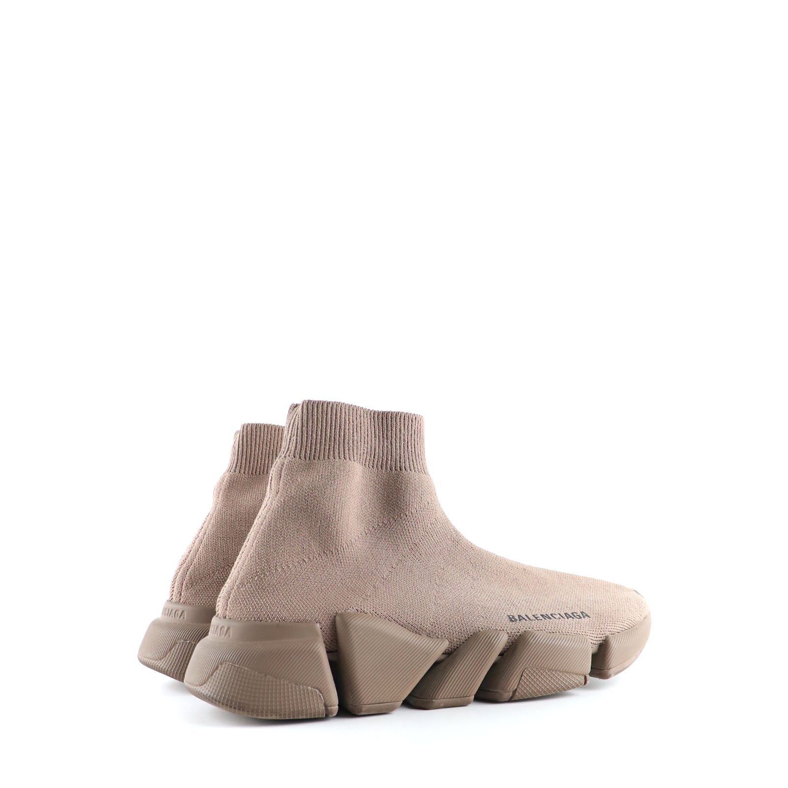 BALENCIAGA - Sneakers Speed en toile marron (T36)